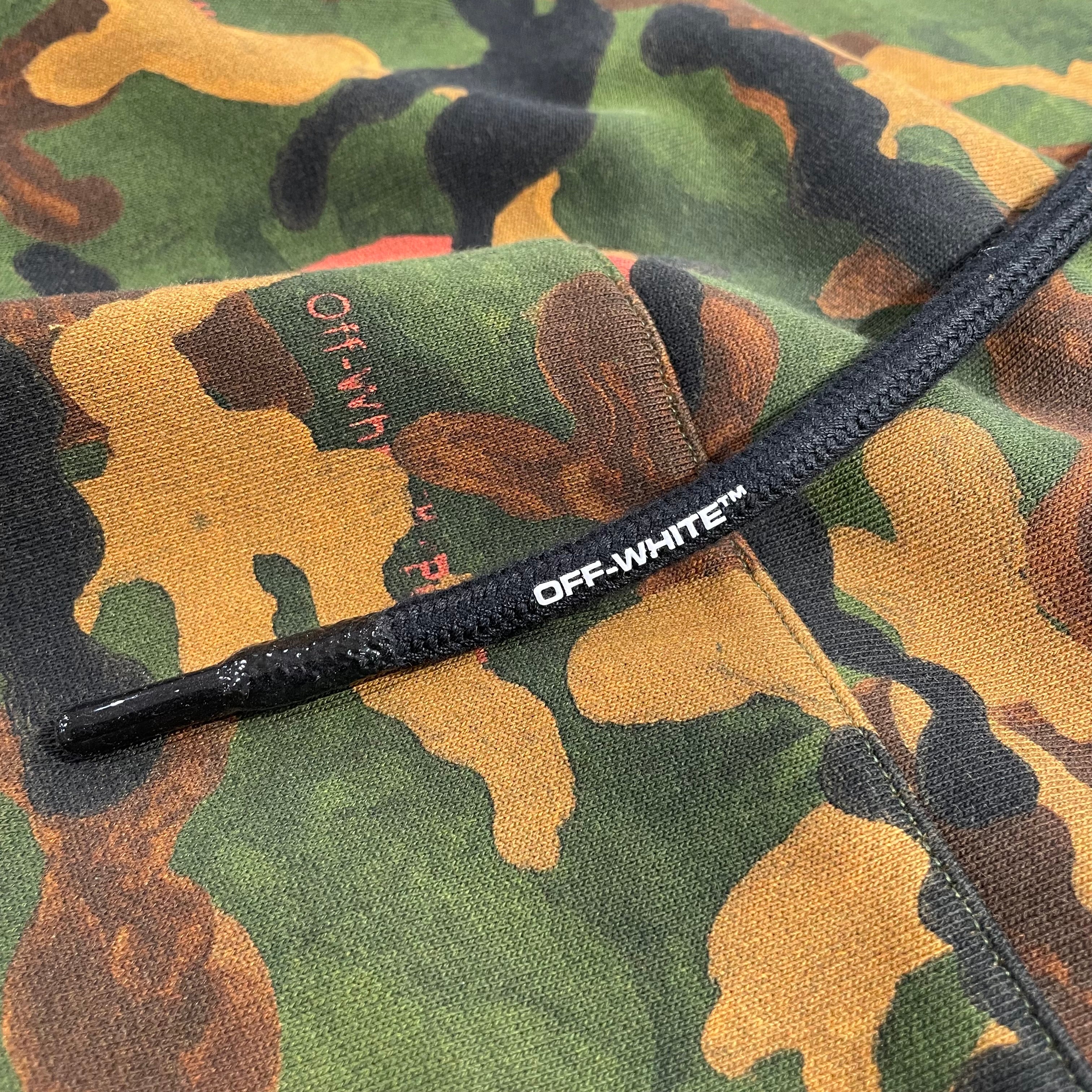 OFF-WHITE/Hoodie/XXS/Camouflage/Cotton/MLT/CAMO HODDIE view 6
