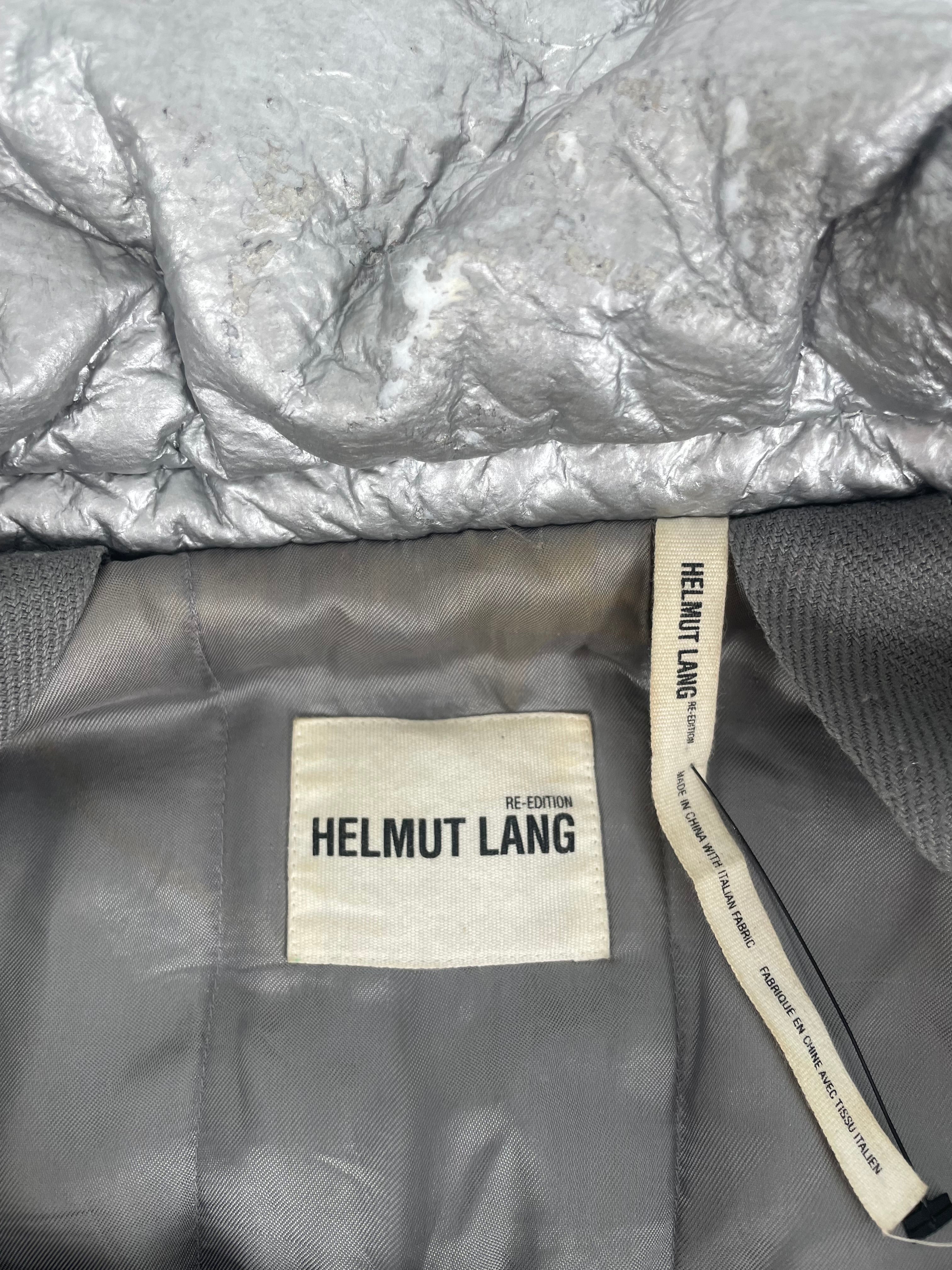 Helmut Lang/Jacket/S/Polyester/SLV/SILVER ASTRO JACKET SZS view 6