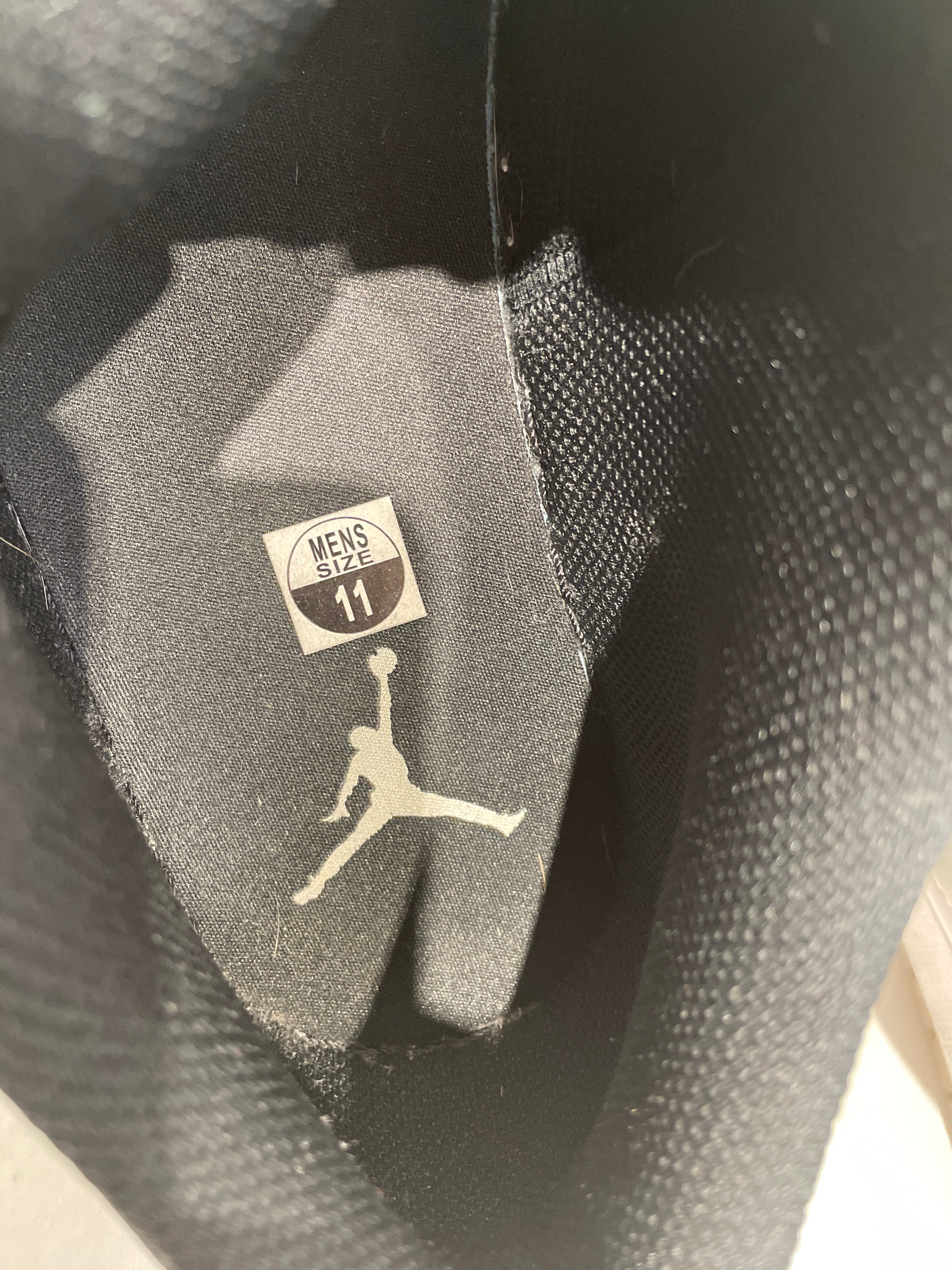 JORDAN BRAND/Low-Sneakers/US 11/Leather/BLK/DH6931-001 view 3