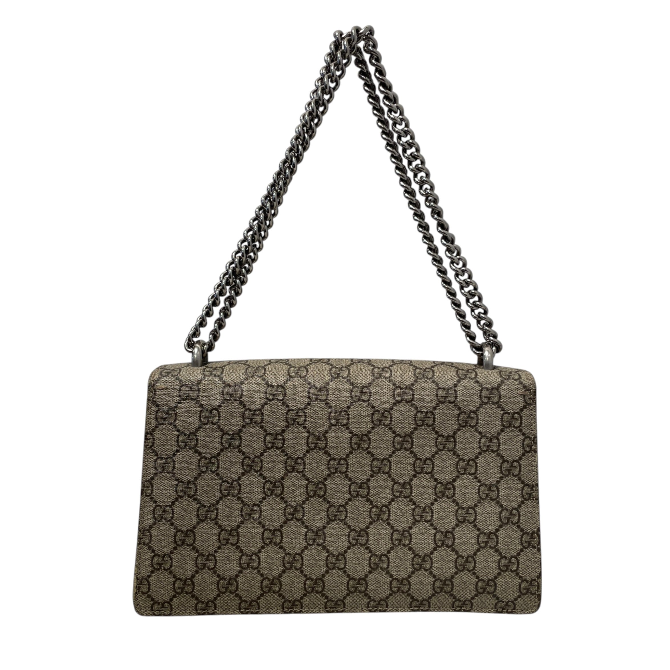GUCCI/Cross Body Bag/Monogram/Leather/RED/Dionysus ag view 2
