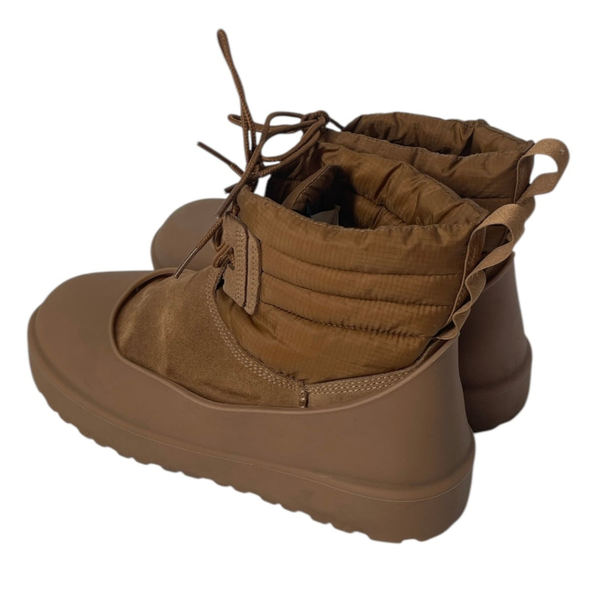 UGG australia/Boots/US 8/Nylon/BEG/puffer ankle beige boots view 2