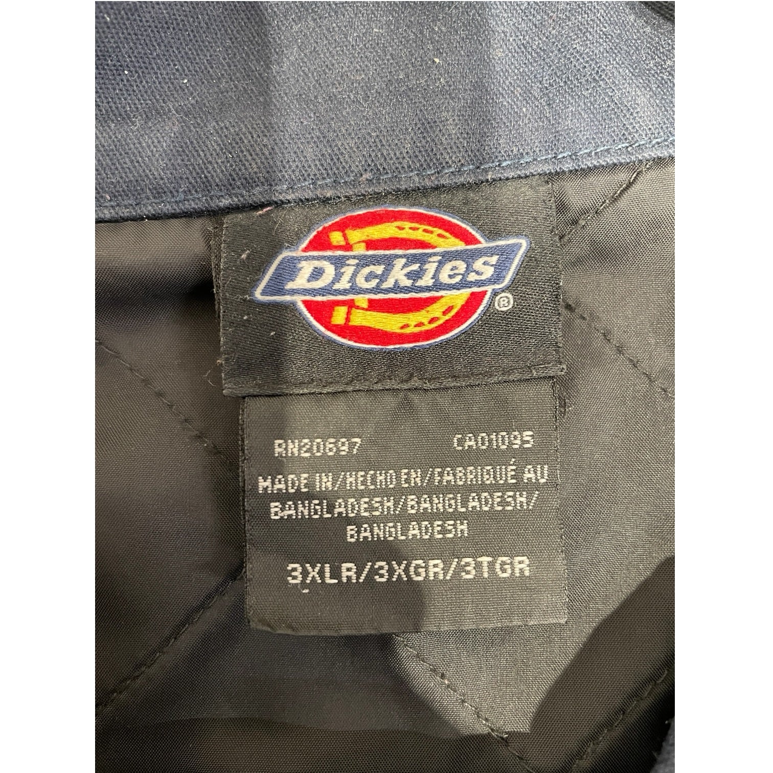 DICKIES/Jacket/XXXL/Polyester/BLU/DICKIES CANVAS JACKET view 3