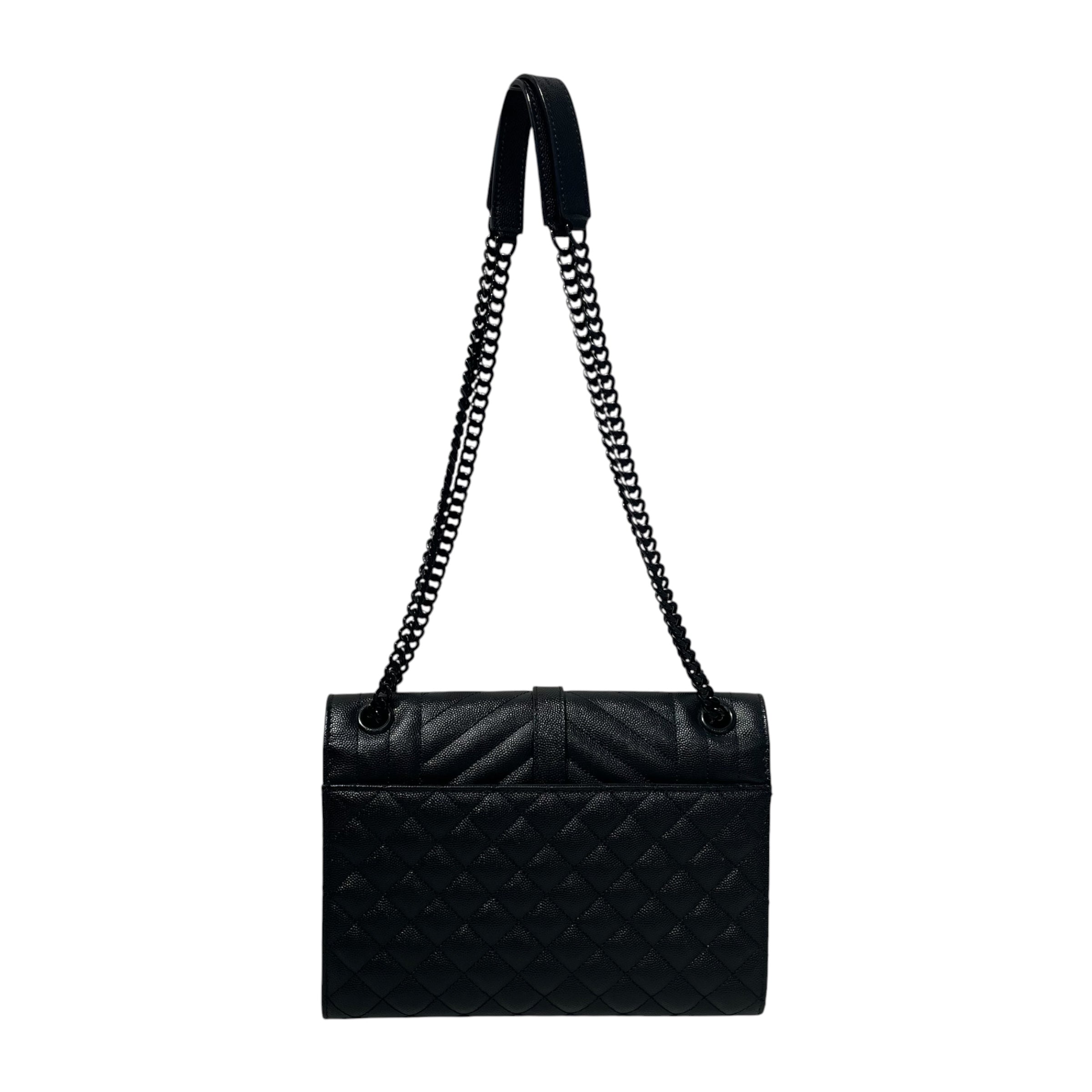 YVES SAINT LAURENT/Cross Body Bag/Stripe/Leather/BLK/ARS600183 0220 view 2