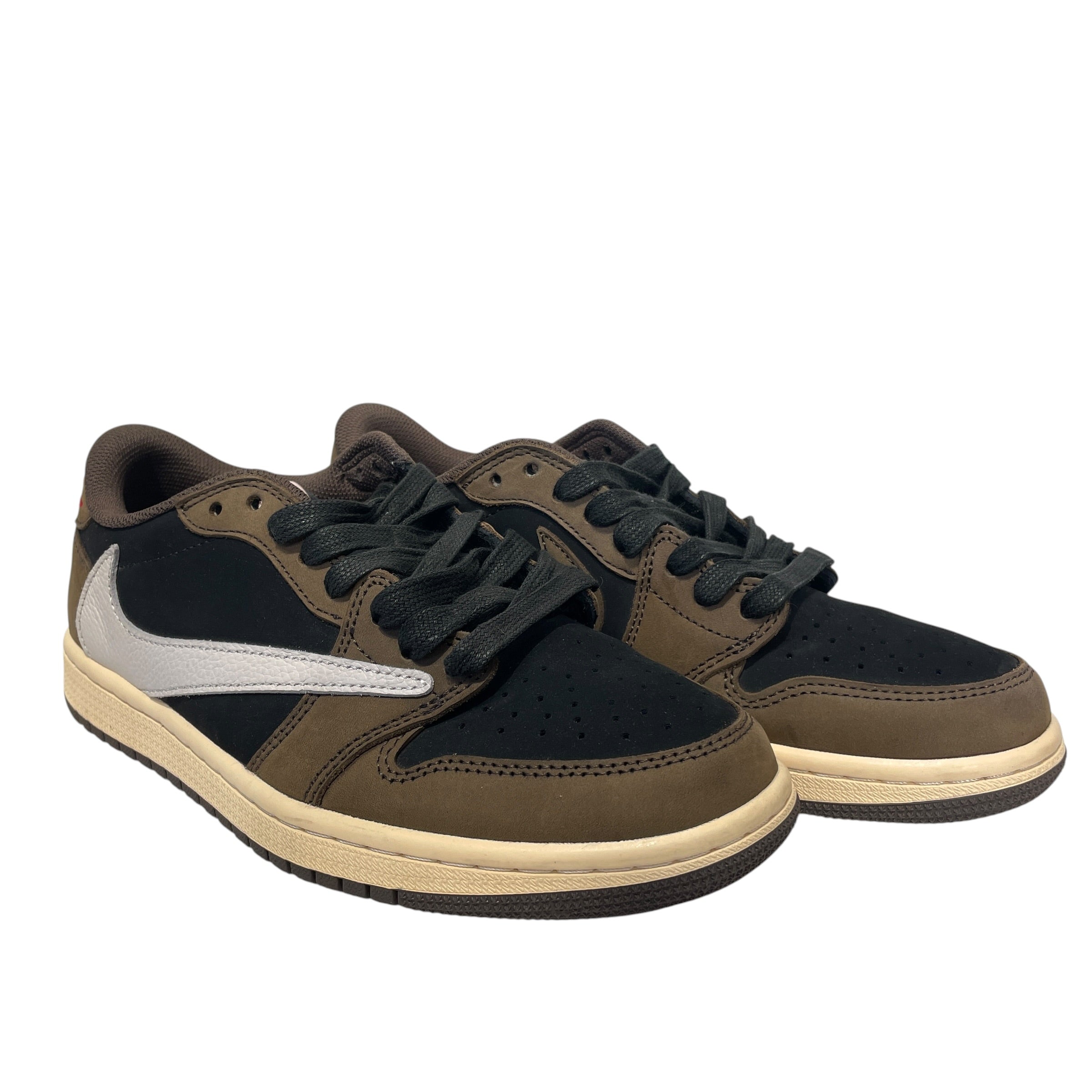 NIKE/Low-Sneakers/US 8/Suede/BRW/JORDAN 1 MOCHA TRAVIS SCOTT view 1