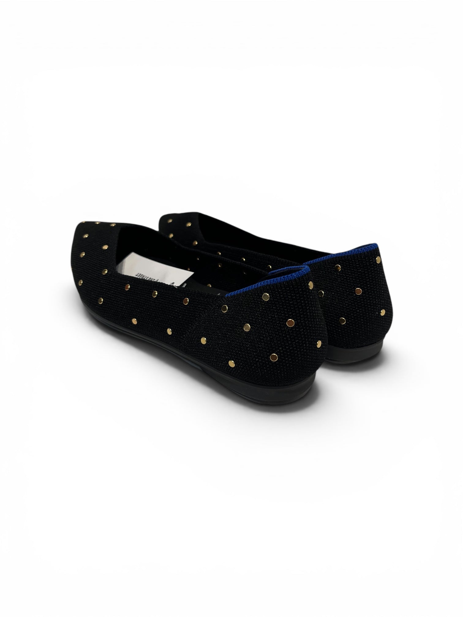 Rothy's/Flat Shoes/US 6/Cotton/BLK/Gold rivets view 2