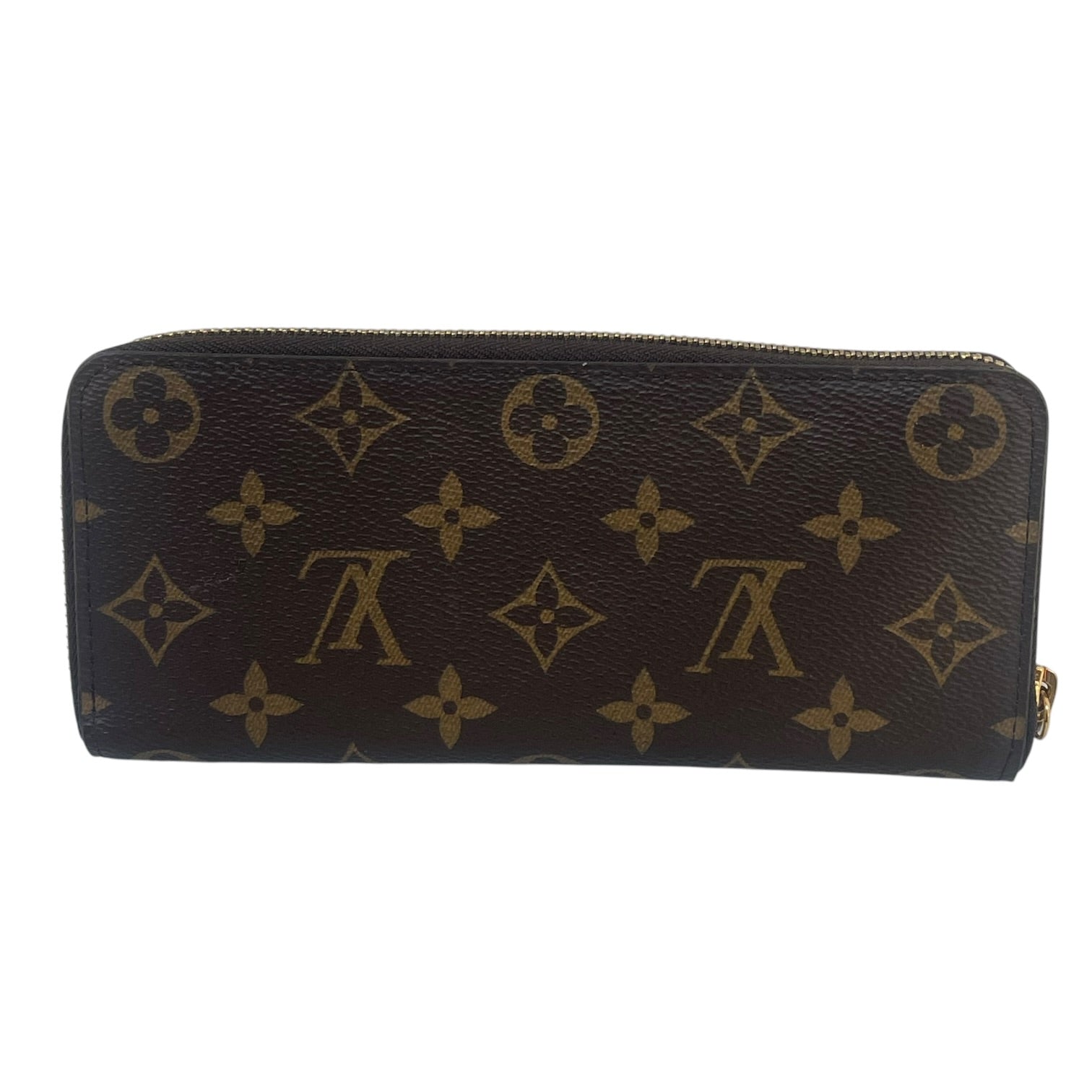 LOUIS VUITTON/Long Wallet/Monogram/Leather/PNK/L's/clemence ballerine pink view 2