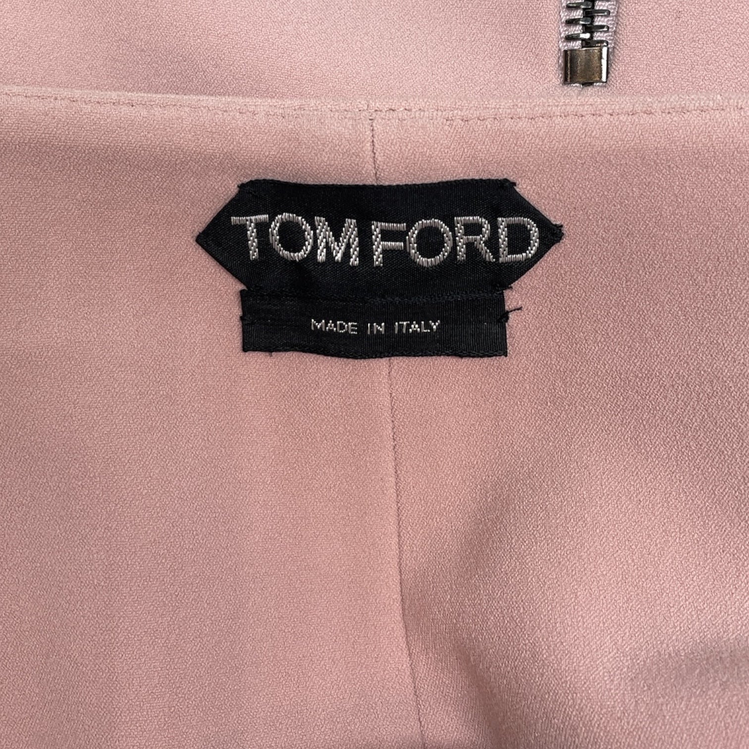 TOM FORD/Skirt/42/Rayon/PNK/PINK WITH ZIPPERS view 3
