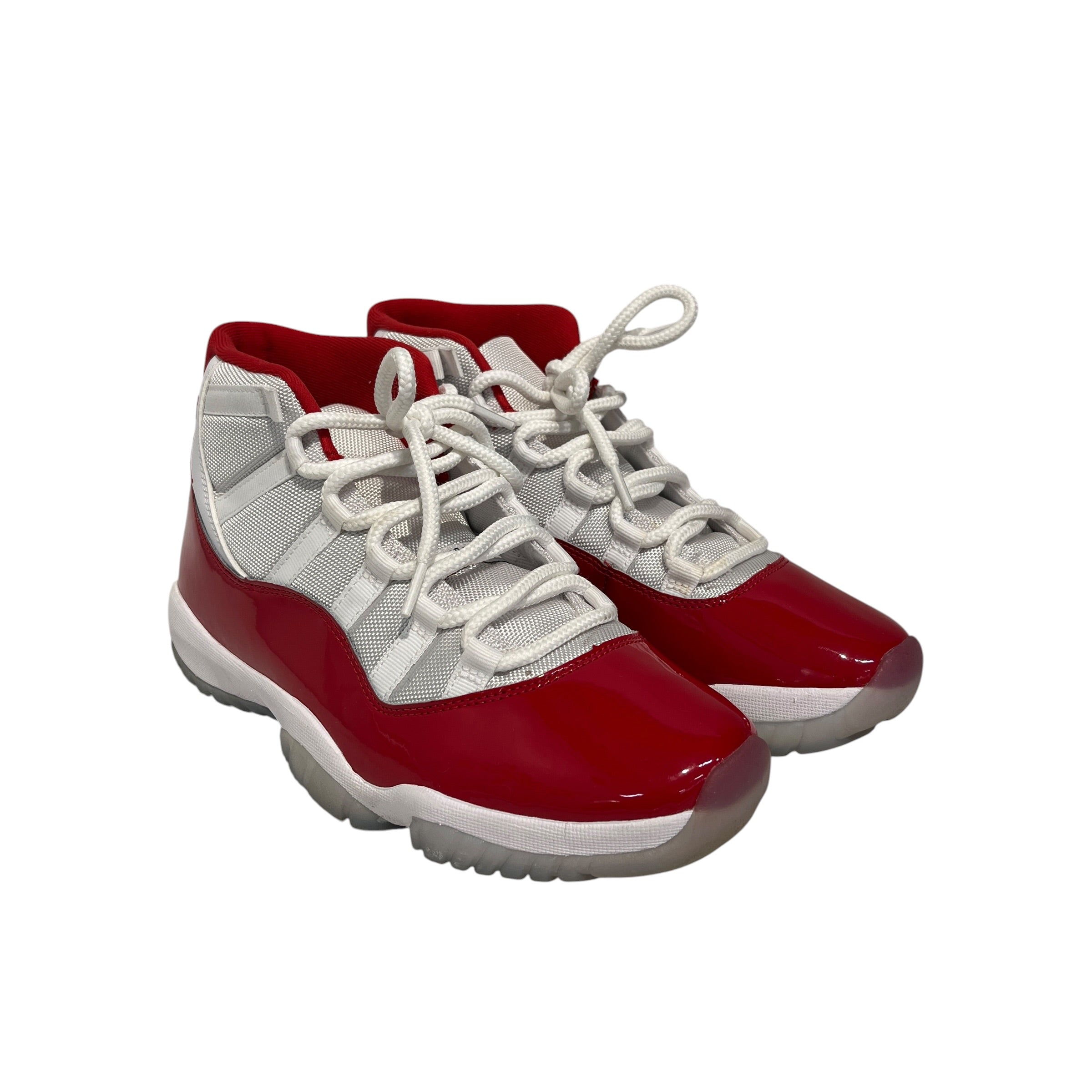 JORDAN BRAND/Hi-Sneakers/US 9/Leather/RED/11 Retro "cherry"