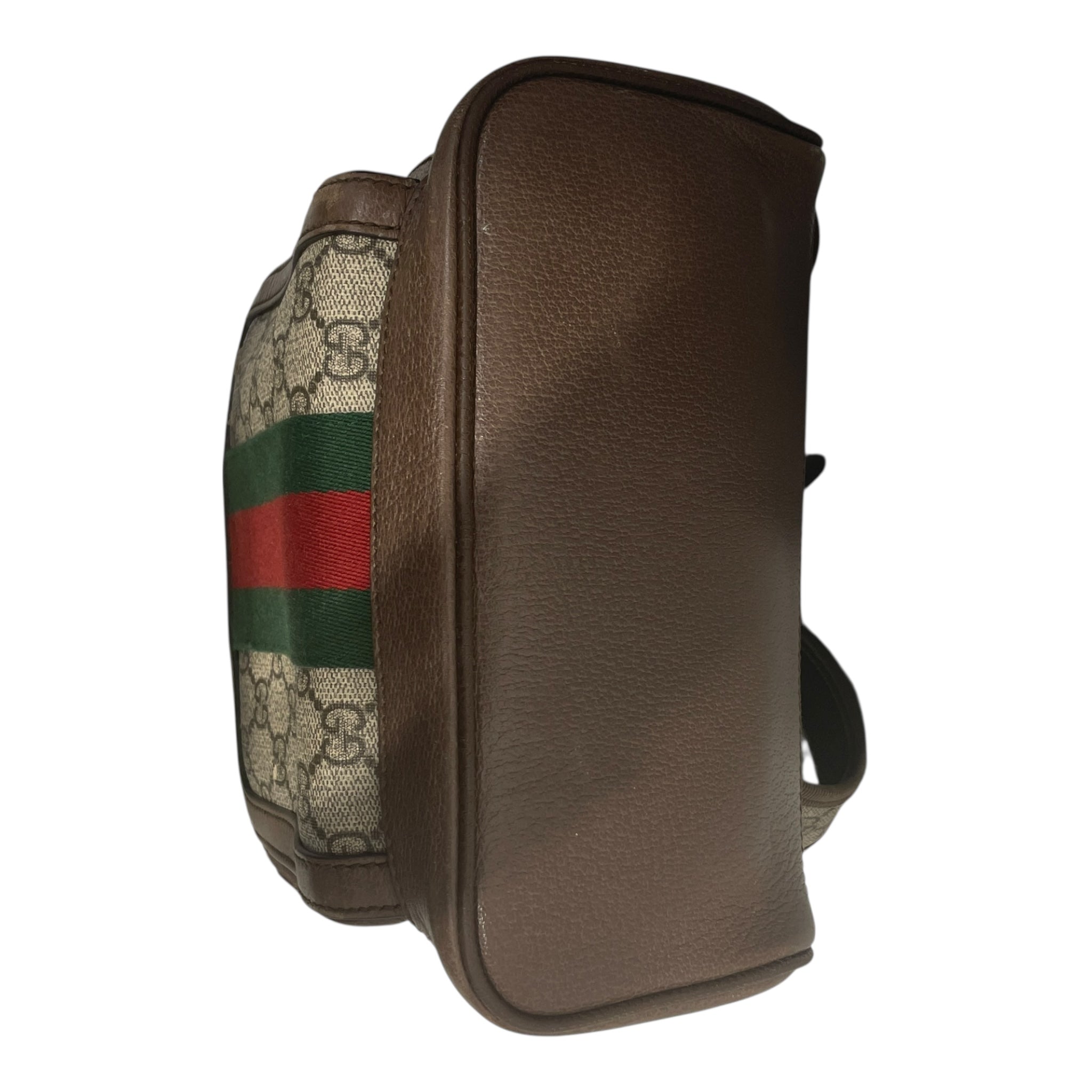 GUCCI/Backpack/Monogram/Leather/BRW/Ophidia Mini Backpack view 3