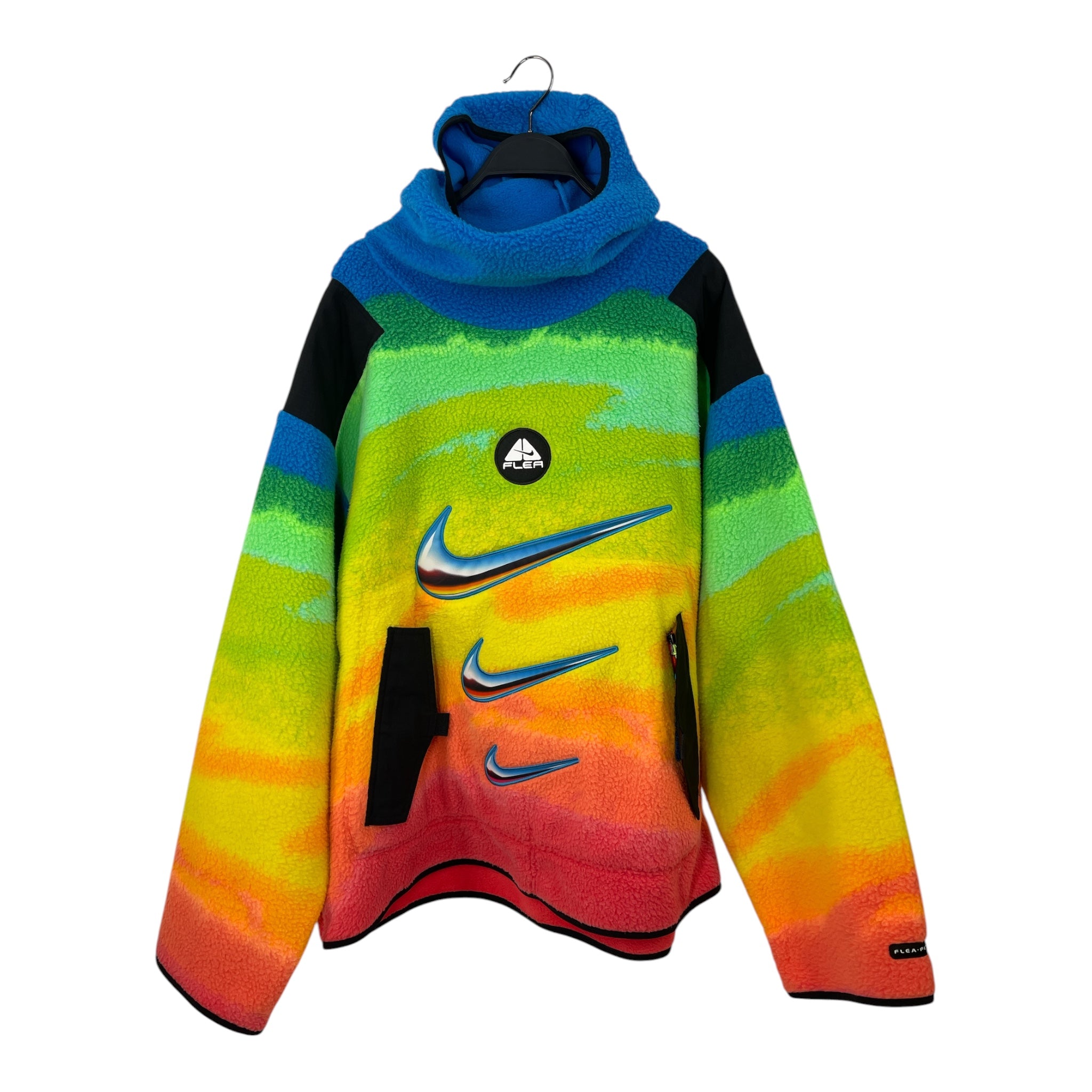 NIKE/CACTUS PLANT FLEA MARKET/Hoodie/XL/Polyester/MLT/SKI-MASK HOODIE/RAINBOW/FLEECE view 1