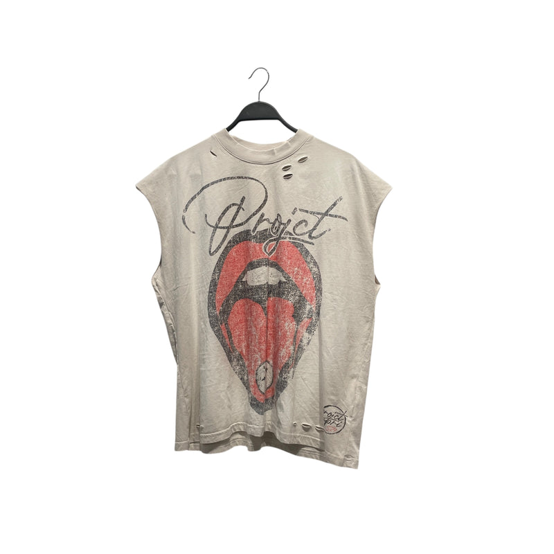 PROJECT CAPRI/T-Shirt/M/Cotton/SLV/All Over Print/