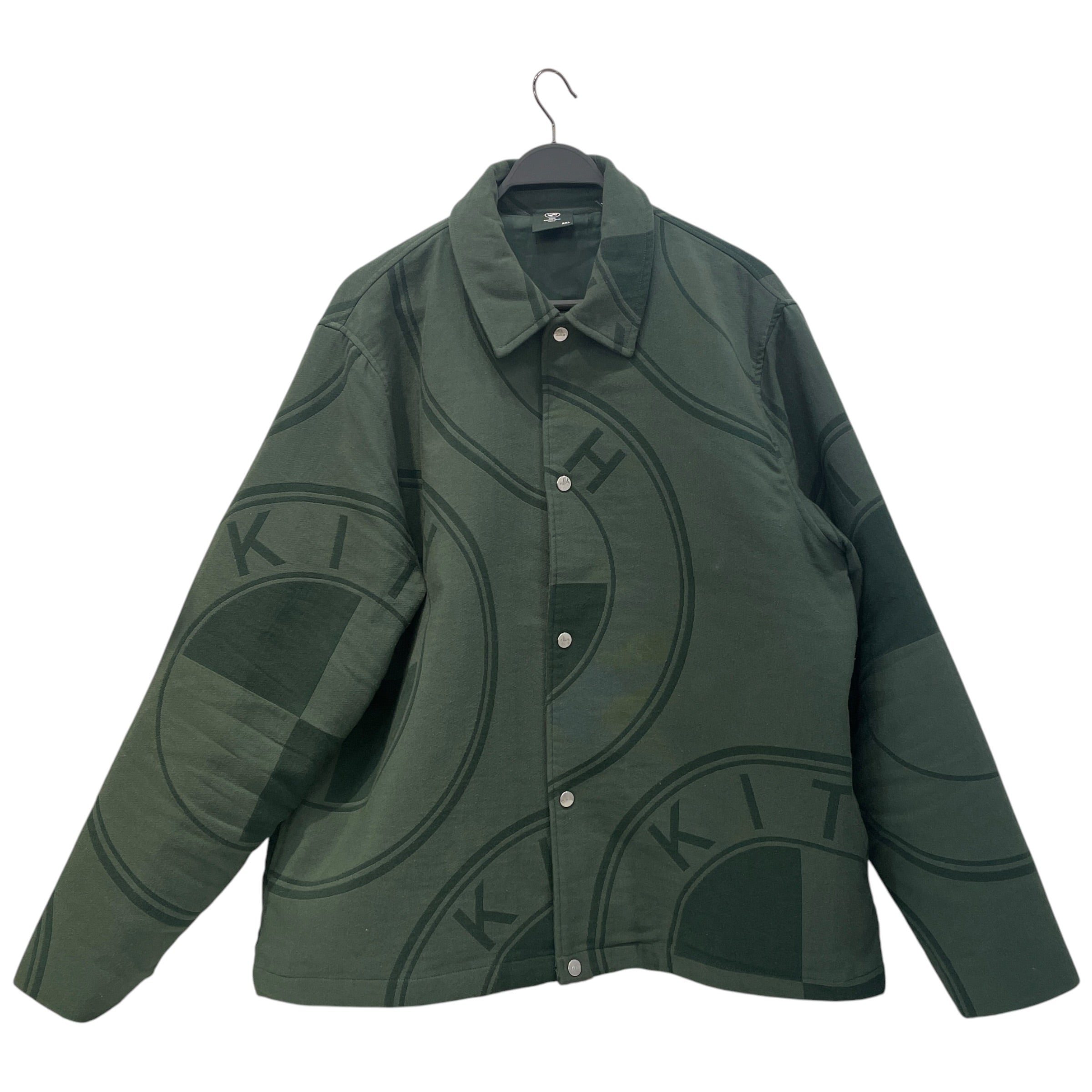 KITH/Jacket/XXL/Polyester/GRN/All Over Print/Coaches Jacket view 1