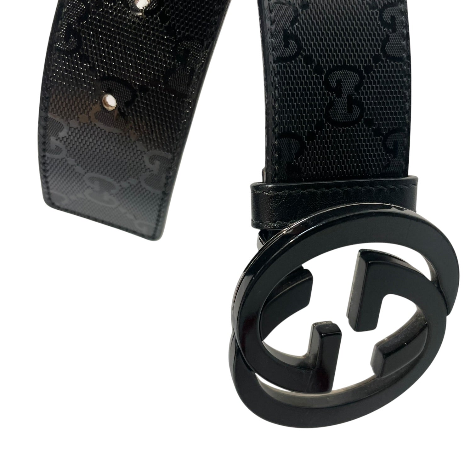 GUCCI/Belt/Monogram/BLK/L's/ view 2