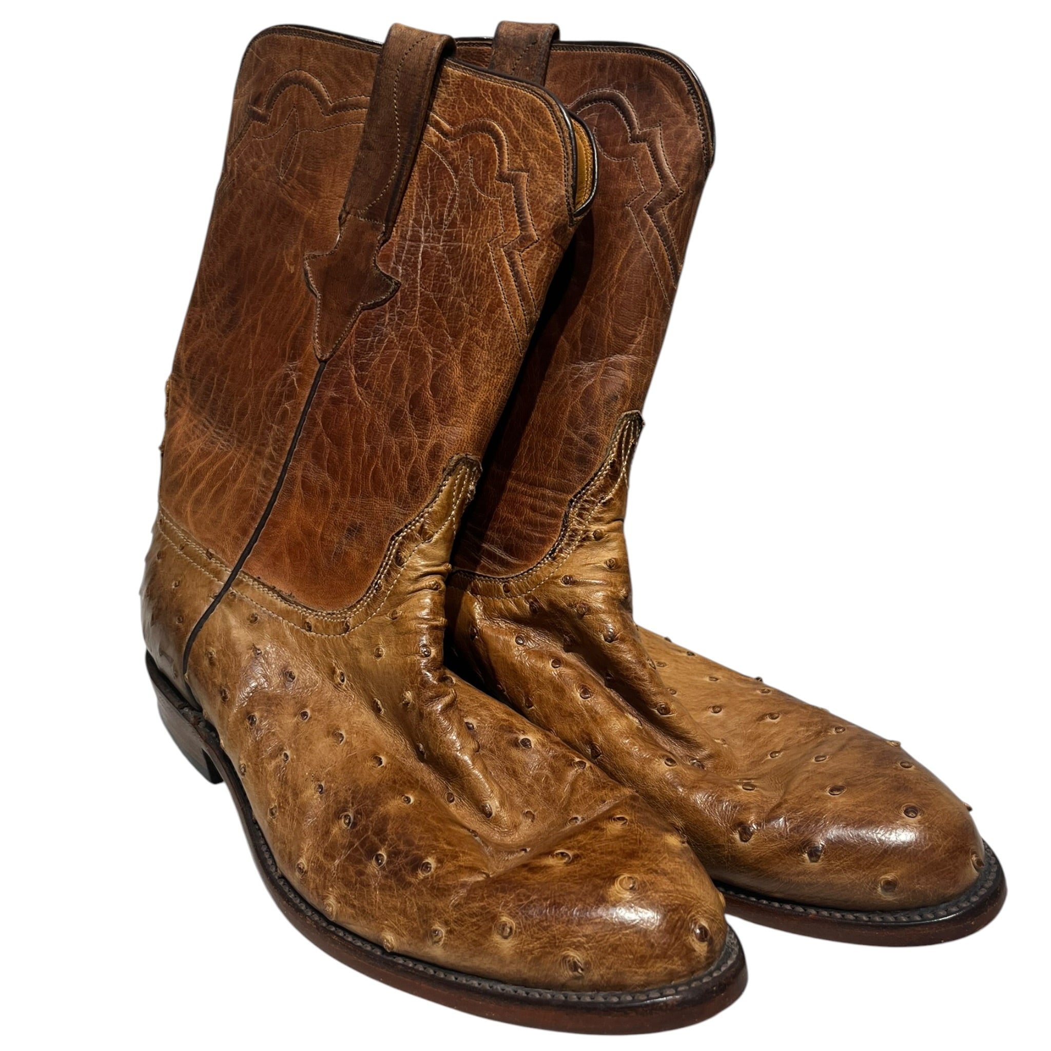 Lucchese/Cowboy Boots/US 10.5/Leather/BRW/Zane view 1