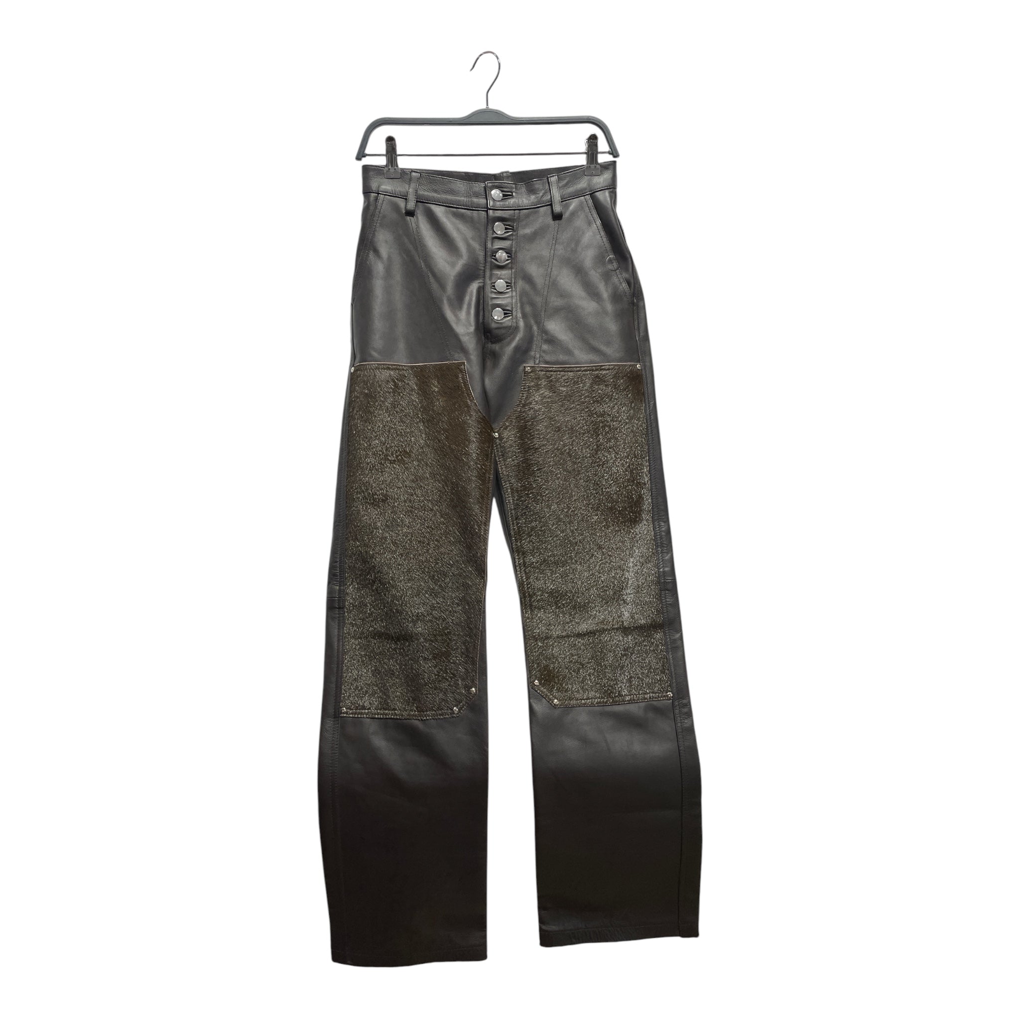 Misere Moderne /Pants/30/Leather/BRW/double knee hair view 1