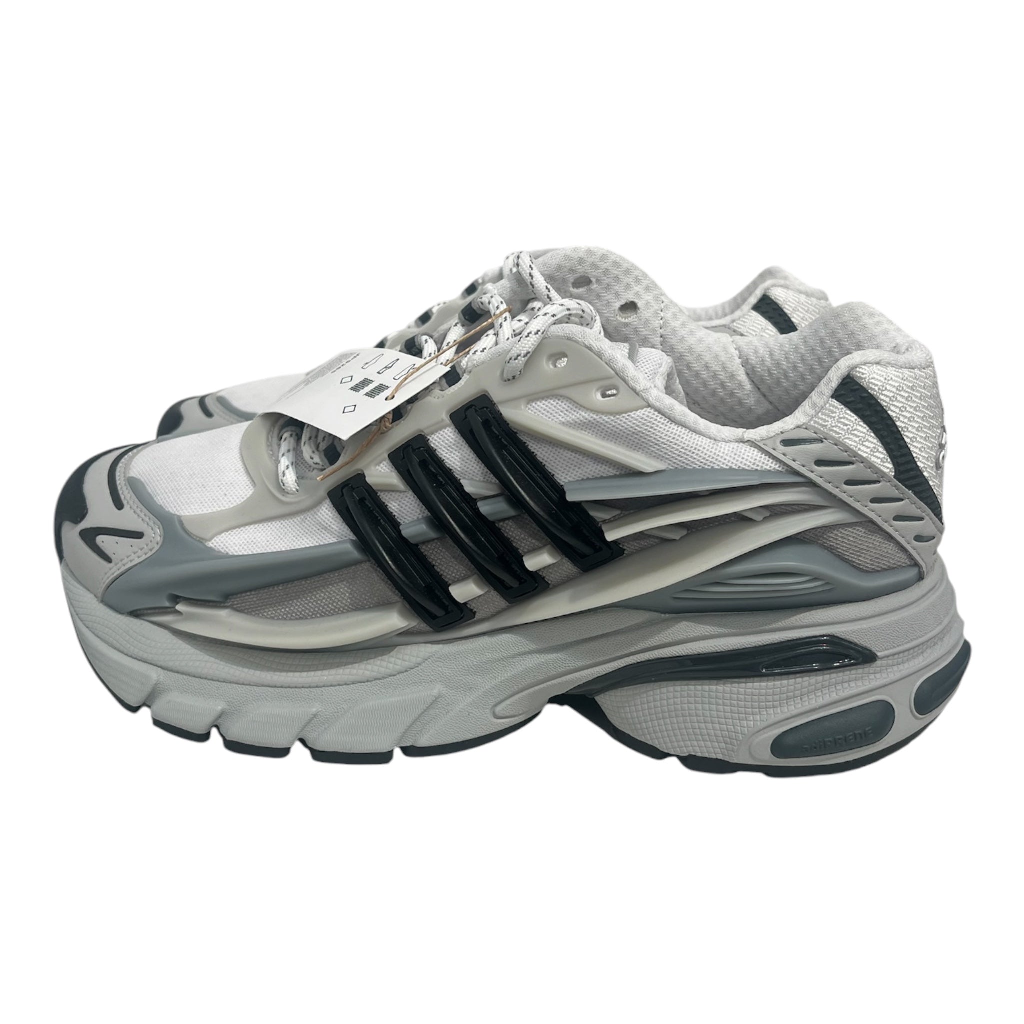 adidas/Low-Sneakers/US 8/Cotton/GRY/jelly fish view 4