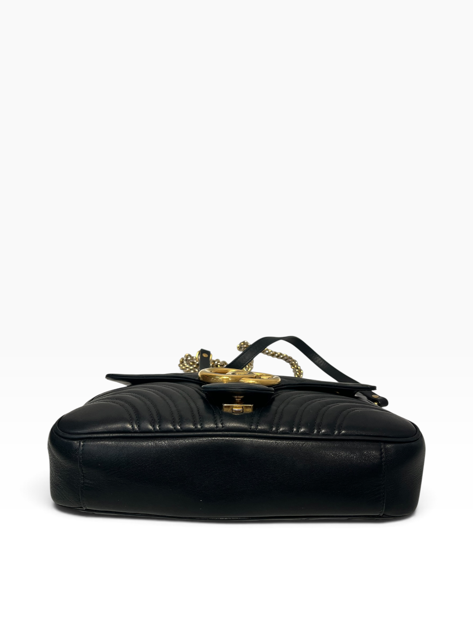 GUCCI/Bag/Leather/BLK/Marmont view 5