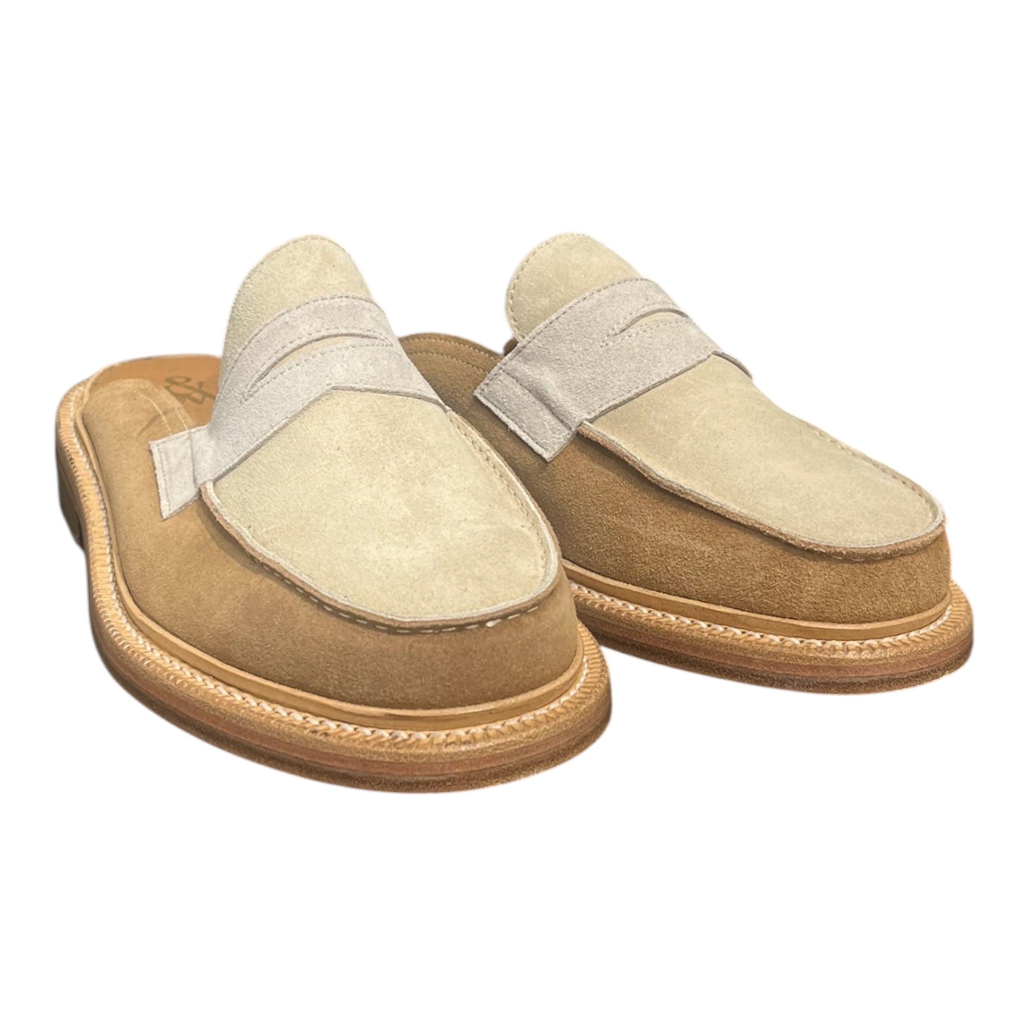 blackstock & weber/KITH/Low-Sneakers/US 7/Suede/BRW/two tone suede upper/wht view 1