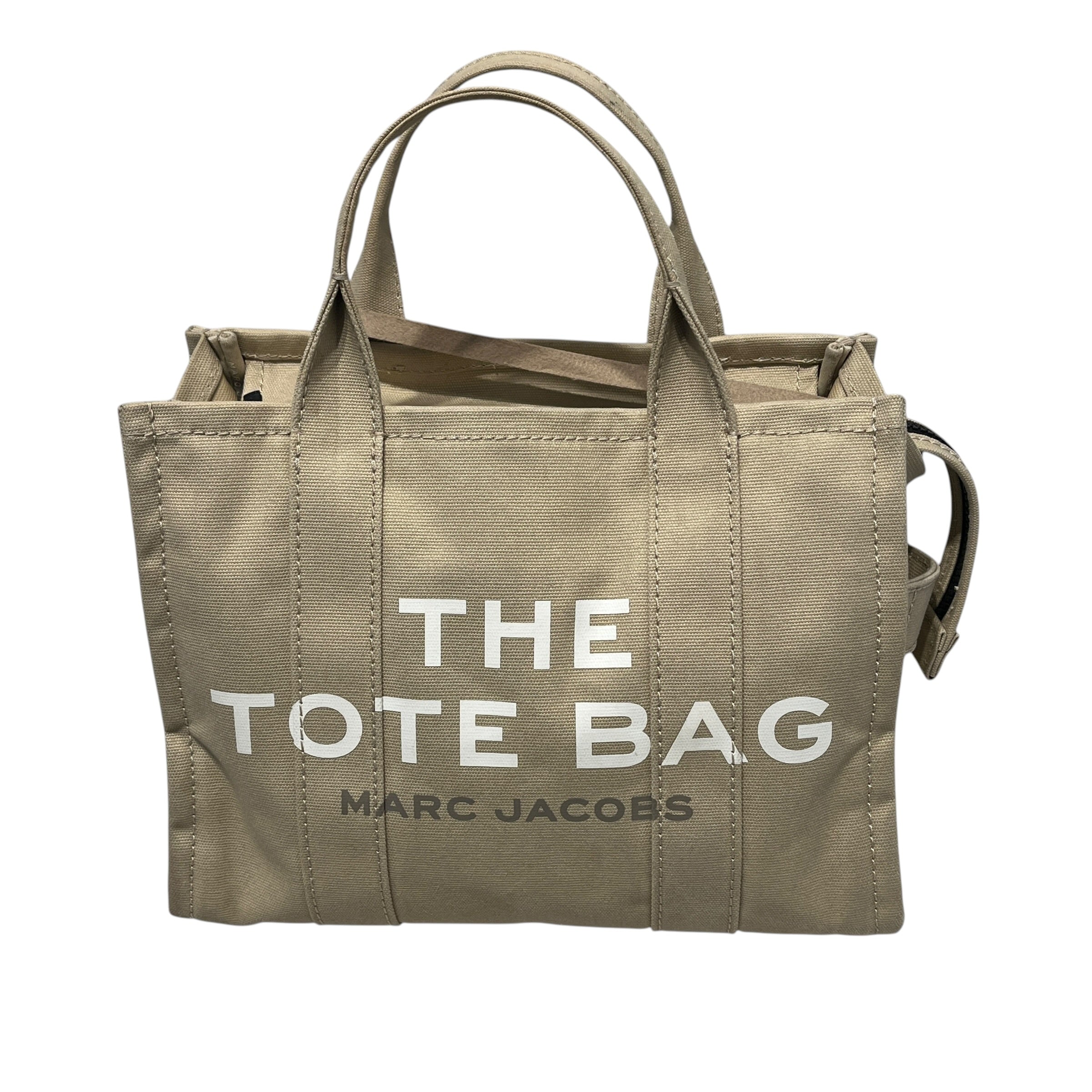 MARC JACOBS/Tote Bag/Cotton/BEG/Canvas Medium The Tote Bag view 12