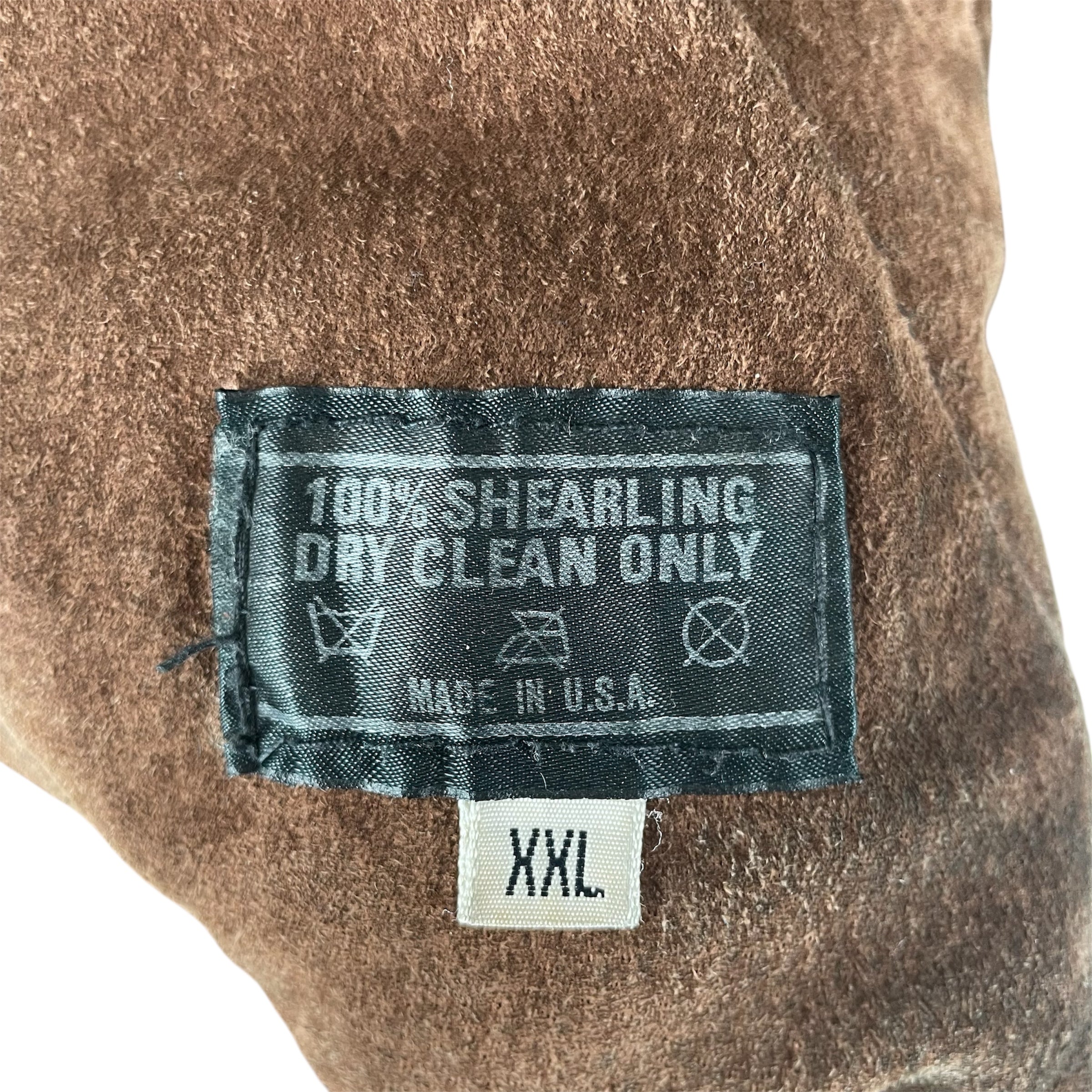 Pelle Pelle/Jacket/XXL/BRW/BEIGE FUR BRWN LEATHER SLEEVES view 3