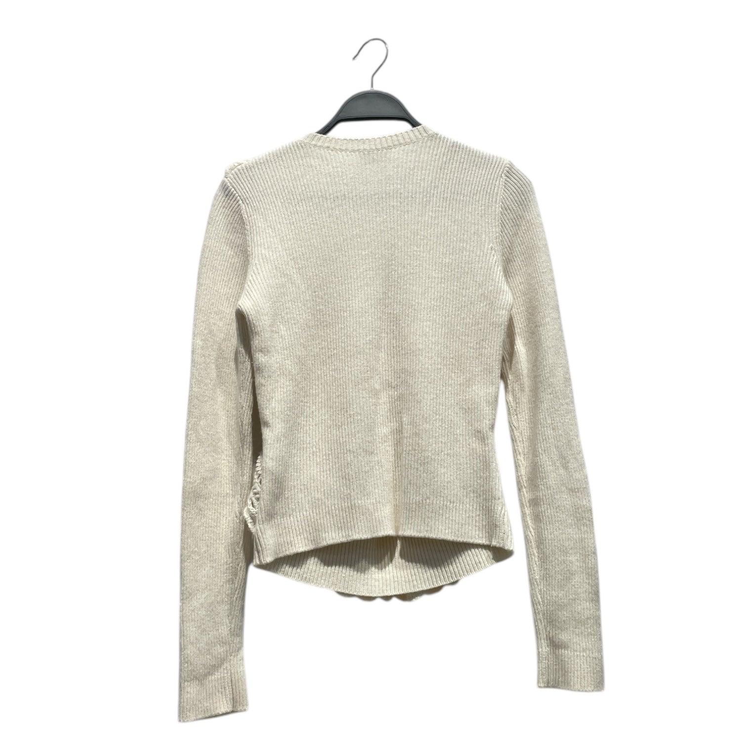 RED VALENTINO/Sweater/XS/Cotton/WHT/RUFFLE FRONT LAYER view 2