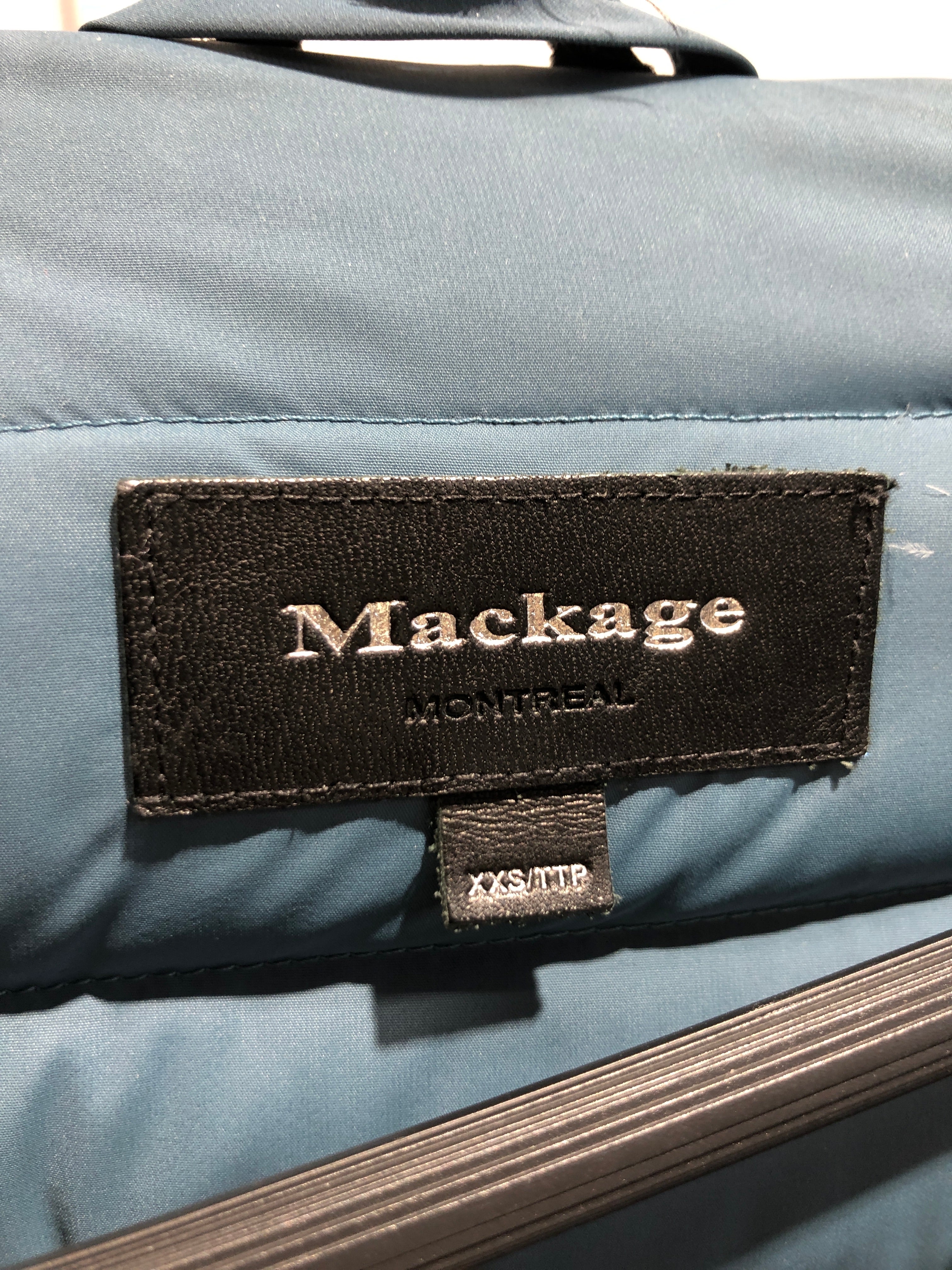 MACKAGE/Puffer Jkt/XXS/Polyester/BLU/ view 3