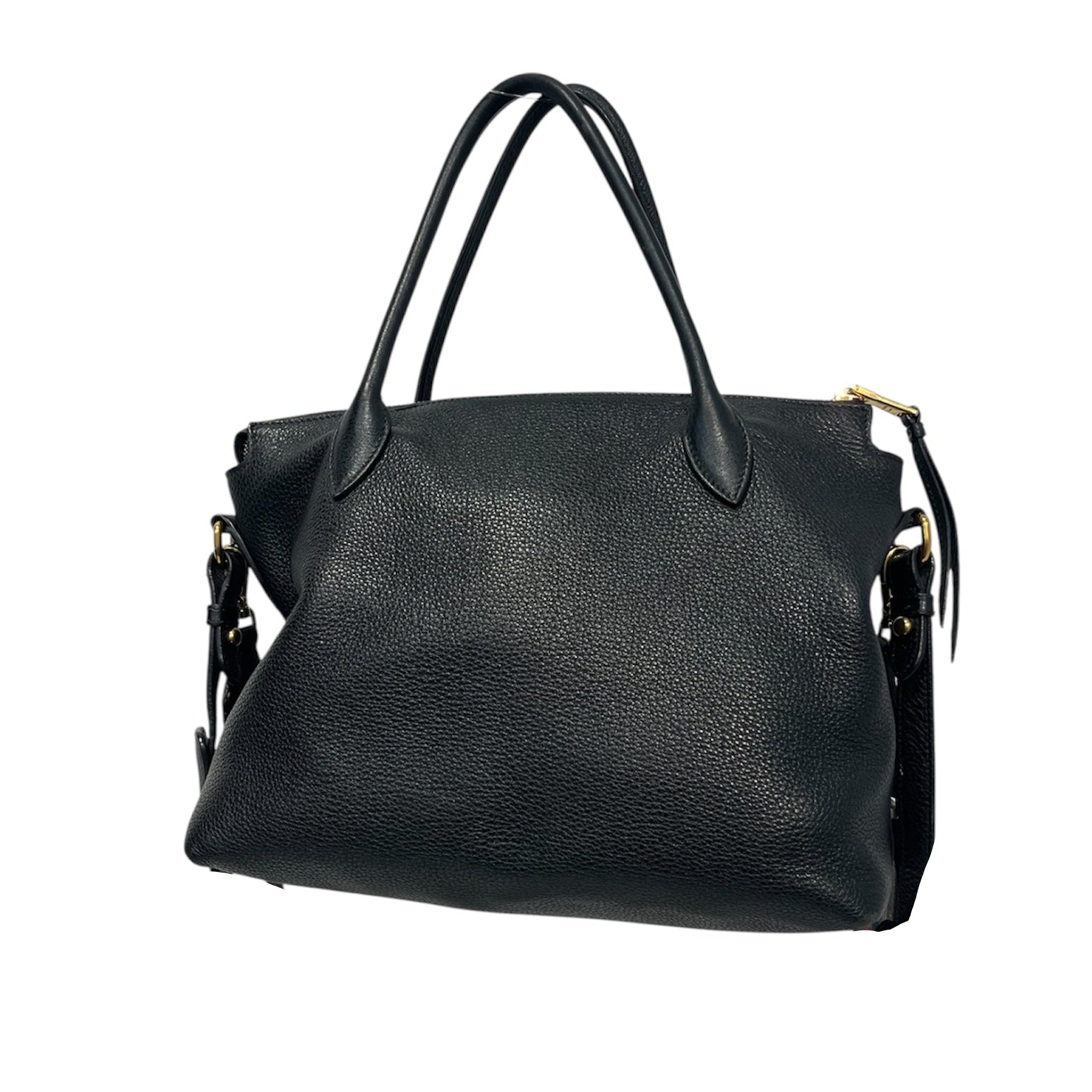 PRADA/Cross Body Bag/Leather/BLK/9j3rq87 view 2