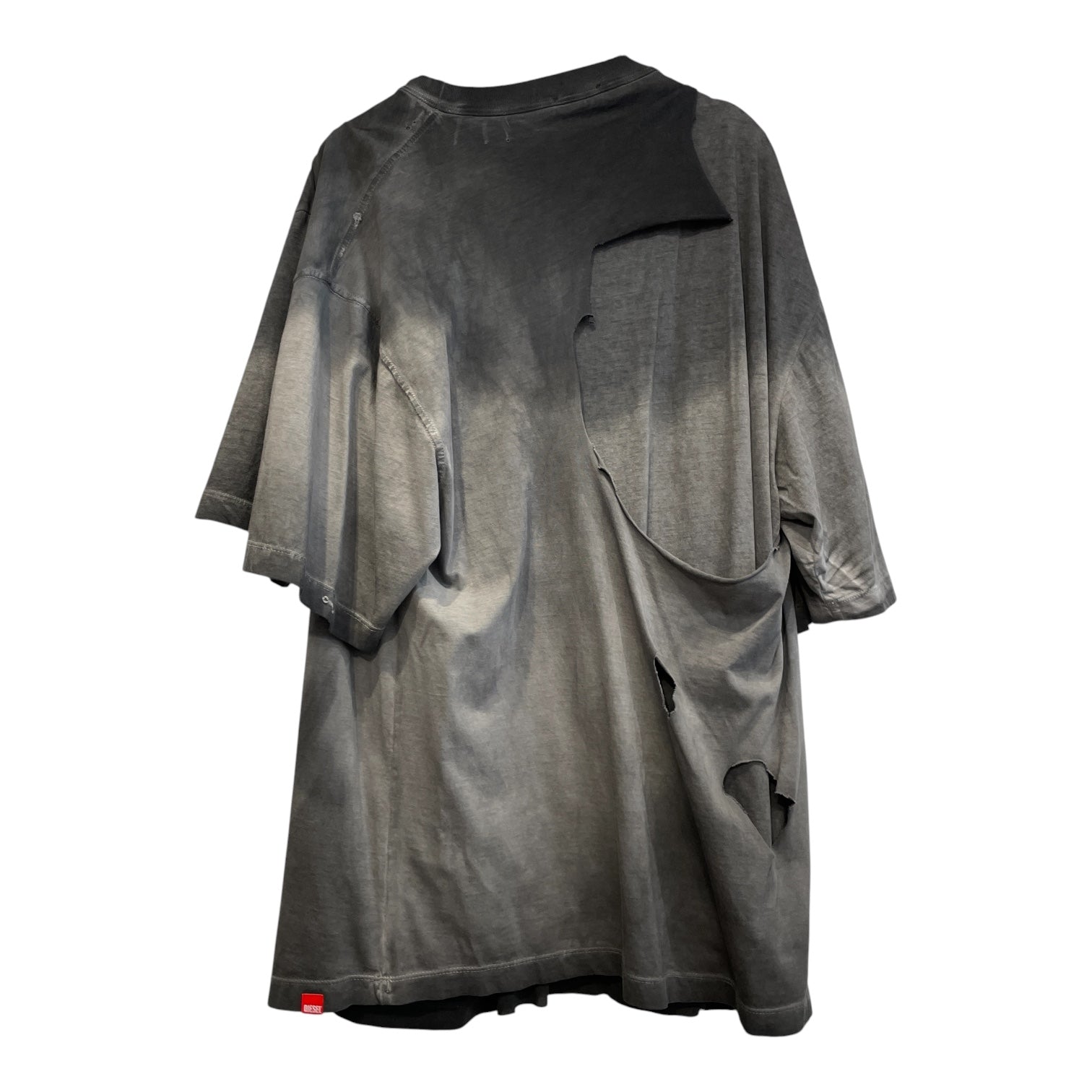 DIESEL/T-Shirt/L/Cotton/GRY/DIESEL ASHY TSHIRT view 2