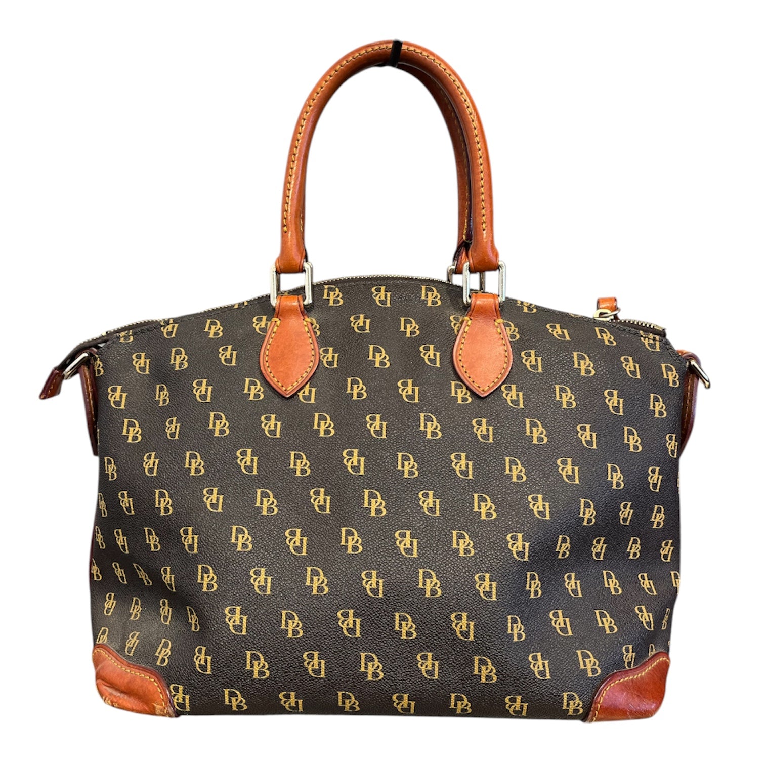 Dooney & Bourke/Bag/All Over Print/Leather/BRW/DB monogram view 2
