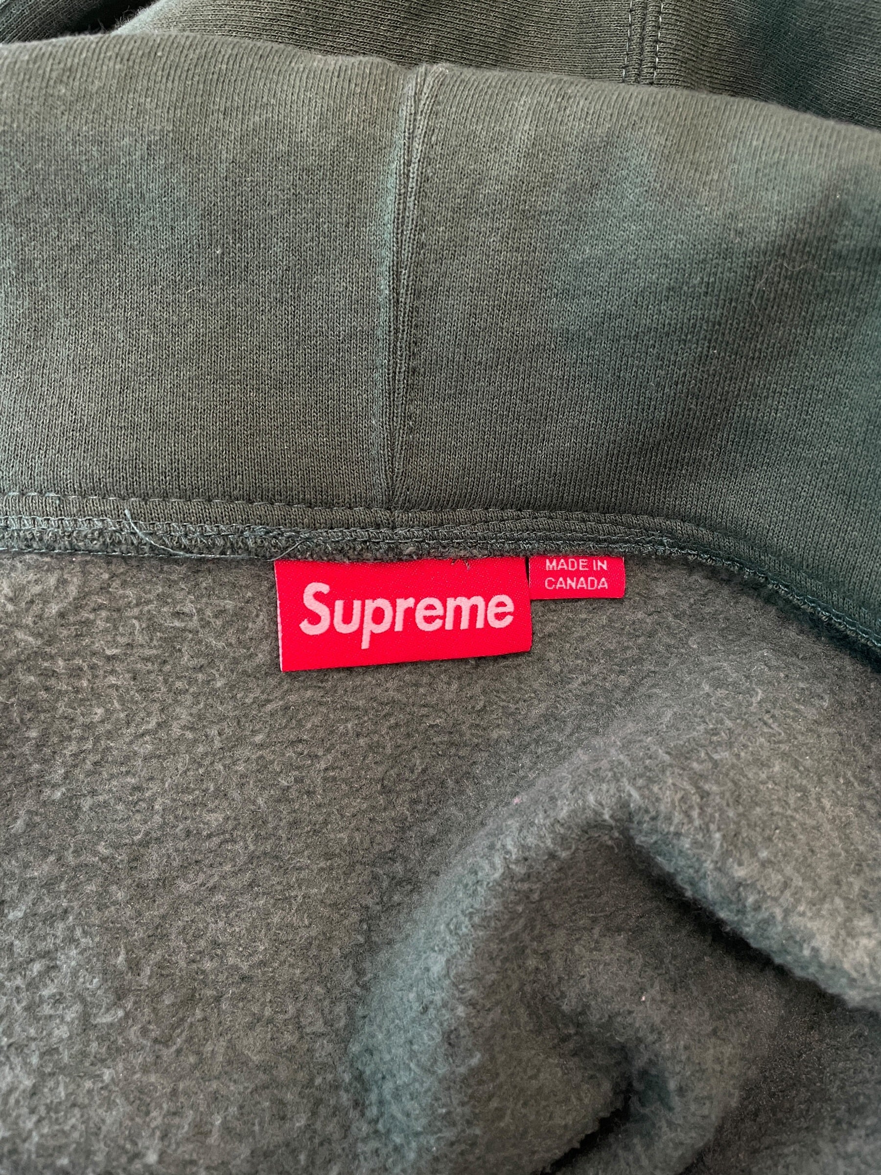 Supreme/Hoodie/XXL/Cotton/GRN/ZIP UP SMALL BOGO HOODIE view 5