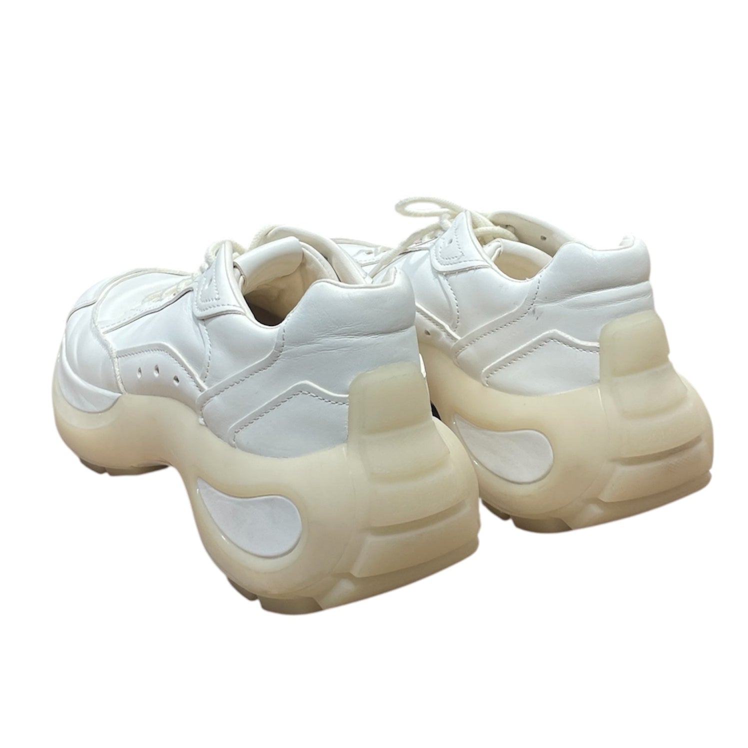 SPORT MAX by Max Mara/Low-Sneakers/EU 41/Border/Leather/WHT/Chuncky Sneaker view 2