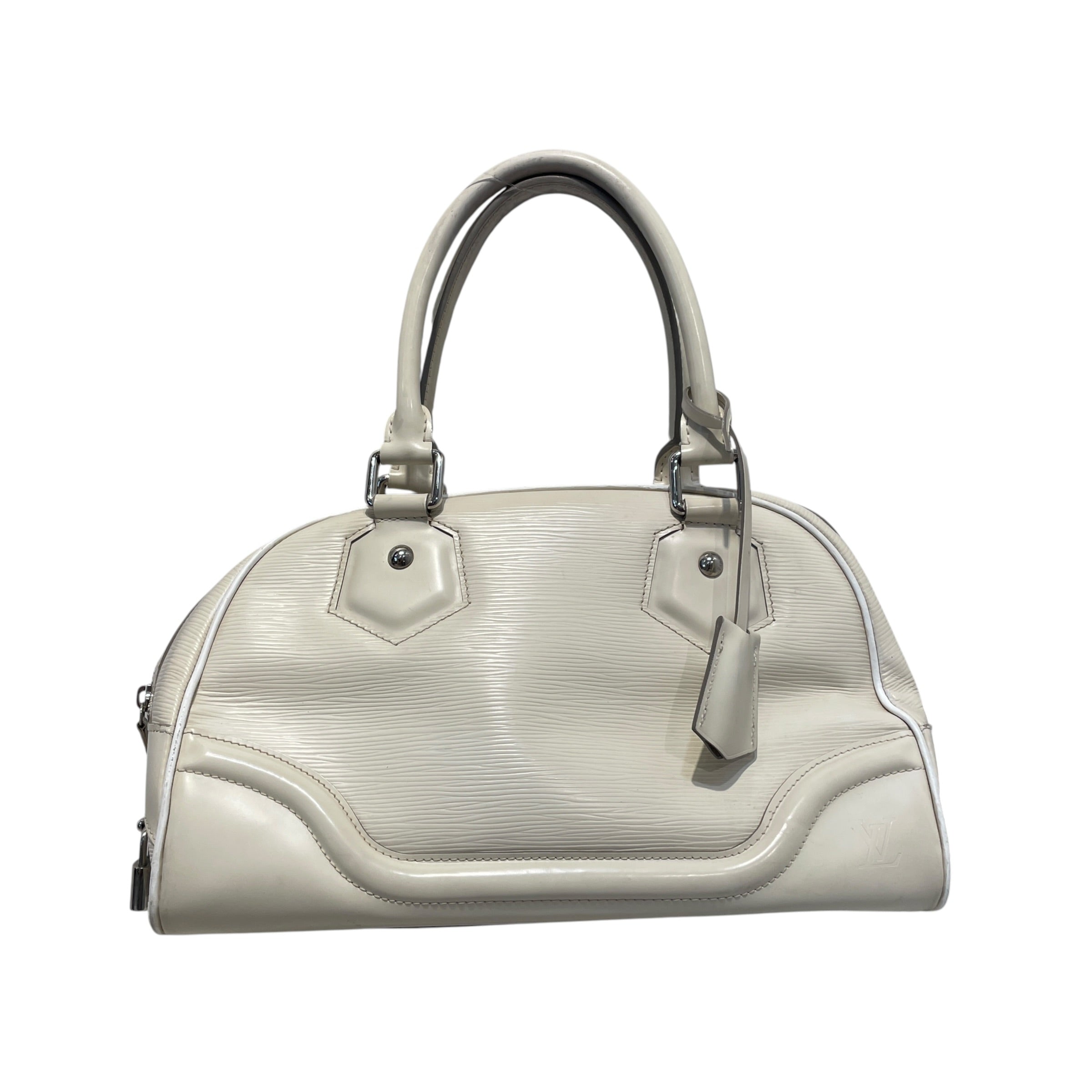 LOUIS VUITTON/Hand Bag/Leather/CRM/Epi Bowling Montaigne PM Bag view 1