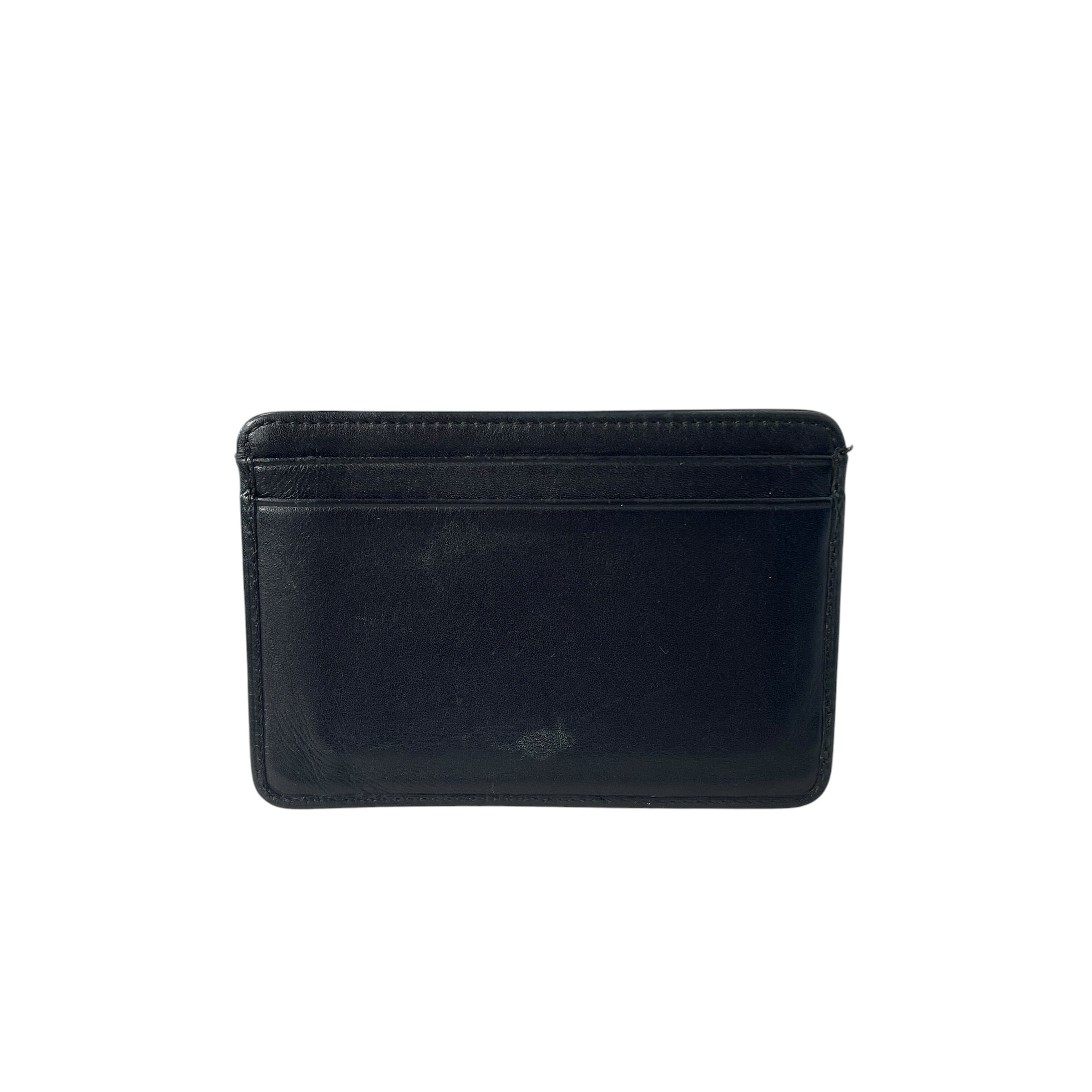 CHANEL/Wallet/Leather/BLK/L's/2010 LAMB LEATHER CARDHOLDER view 3