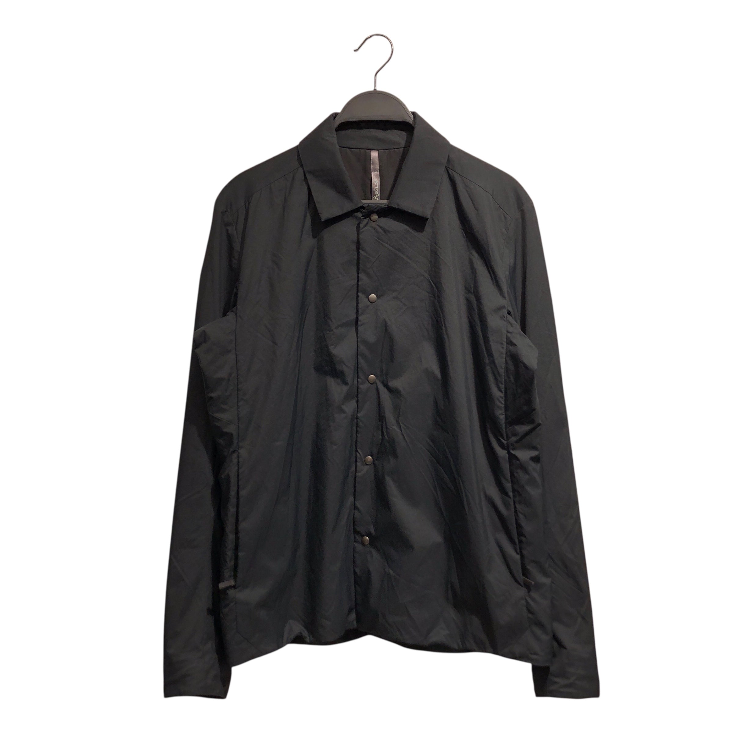 ARC'TERYX VEILANCE/Jacket/XS/Polyester/BLK/button up insulated jkt view 1