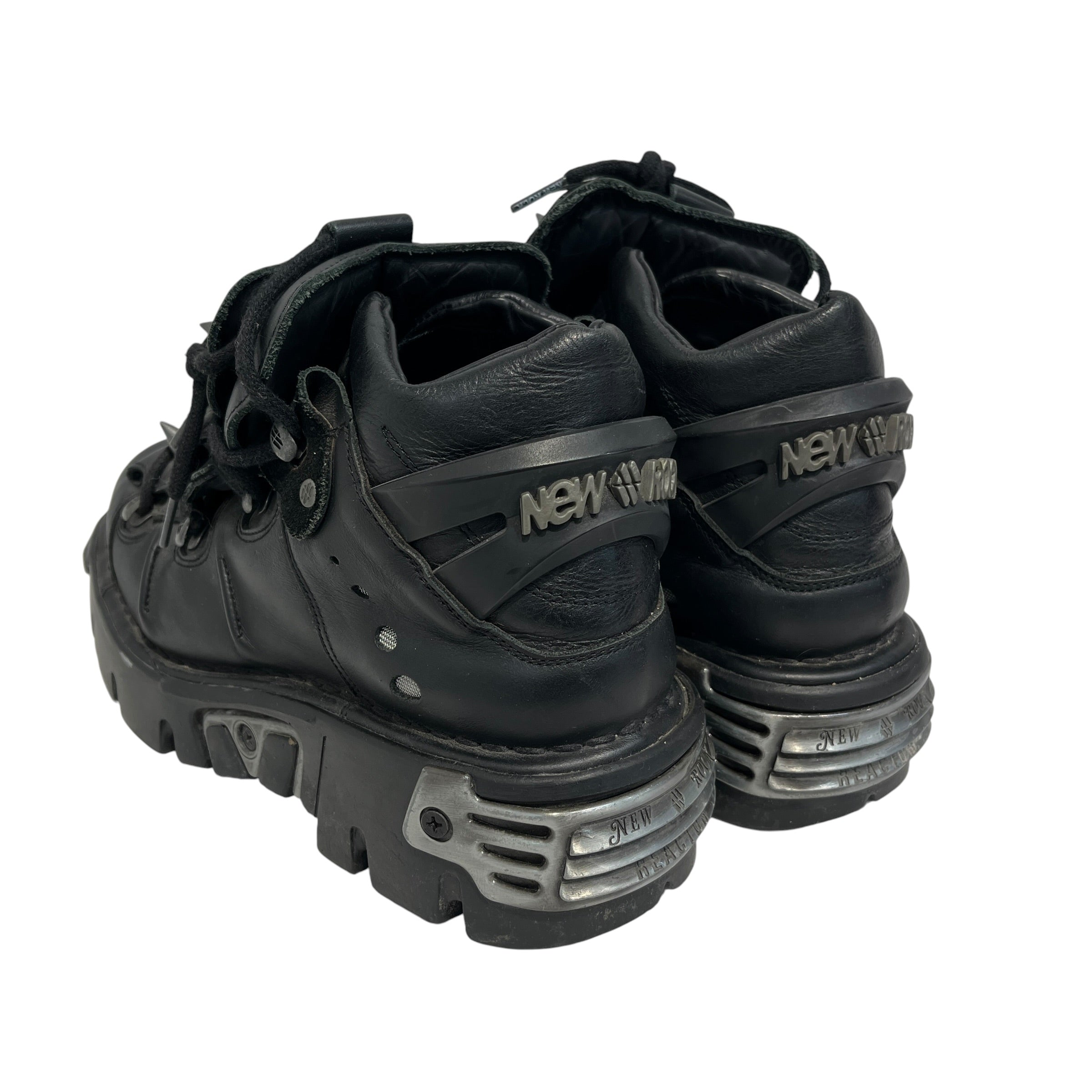 NEW ROCK/Boots/EU 42/Leather/BLK/Style 110-S1 view 2