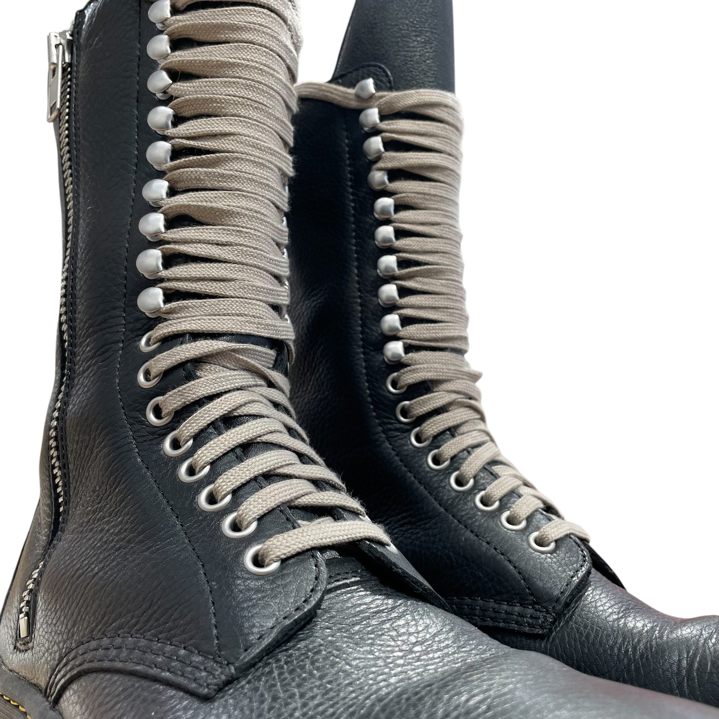 Rick Owens/Dr.Martens/Lace Up Boots/US 11/Leather/BLK/ view 8