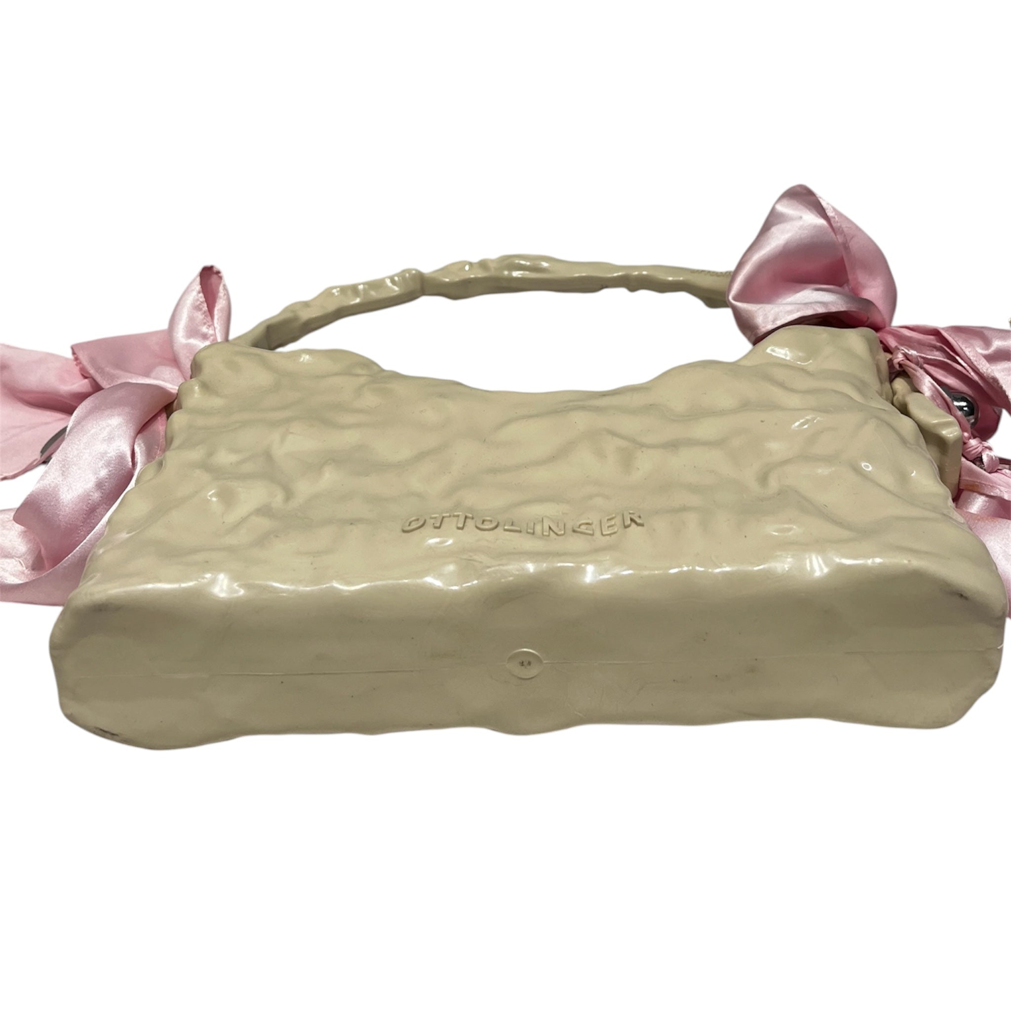 OTTOLINGER/Hand Bag/SLV/Pink bows view 3