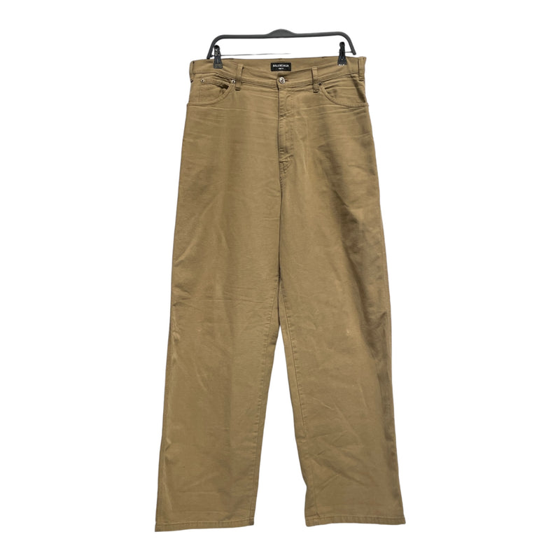BALENCIAGA/Carpenter Pants/S/Cotton/BEG/