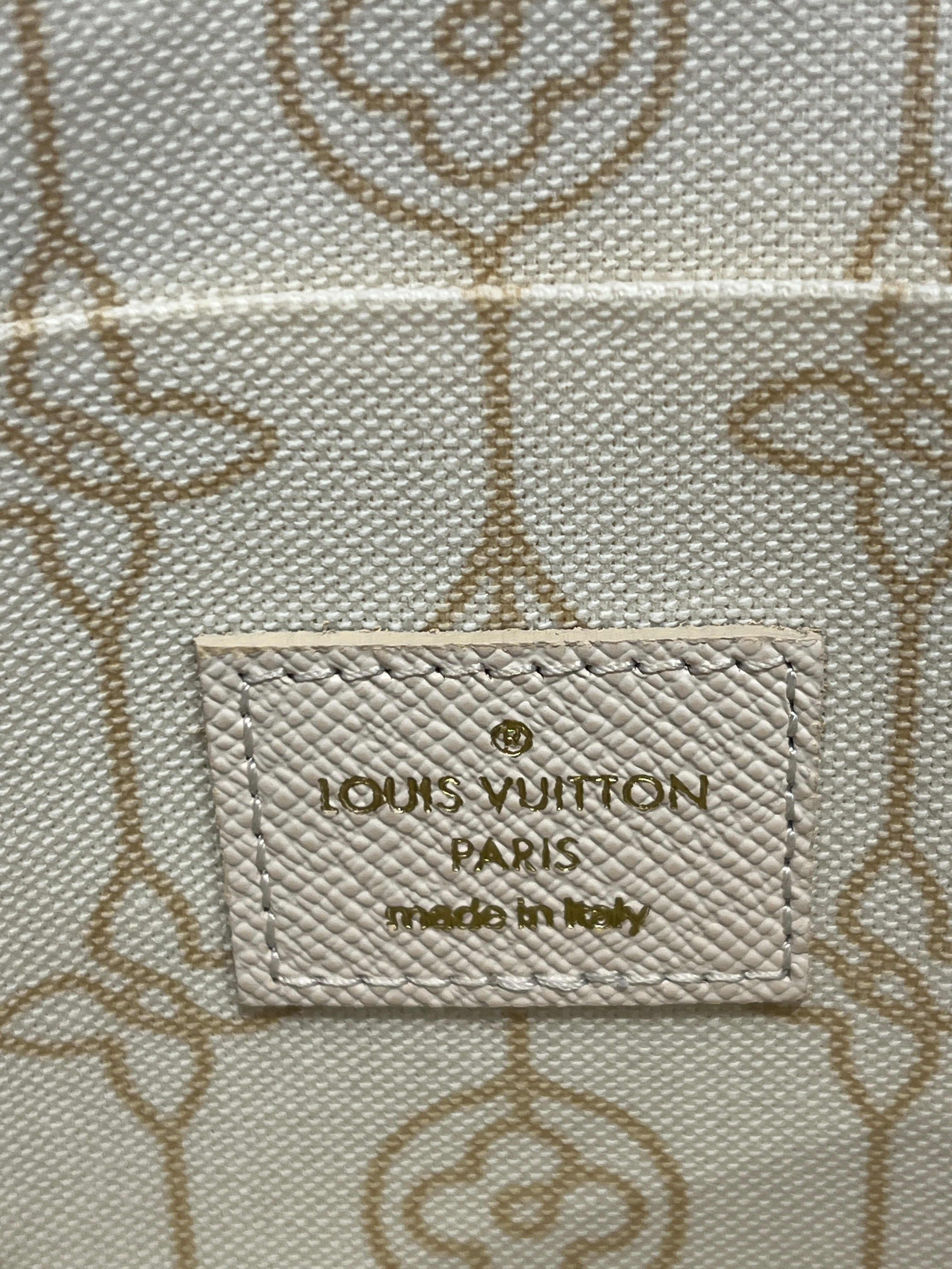 LOUIS VUITTON/Cross Body Bag/All Over Print/Leather/WHT/Pochette Nautiva Damier view 6