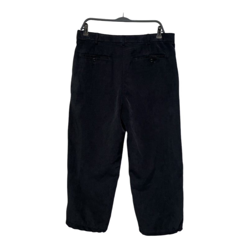 PERRY ELLIS/Straight Pants/34/Cotton/BLK/Ankle/Corduroy