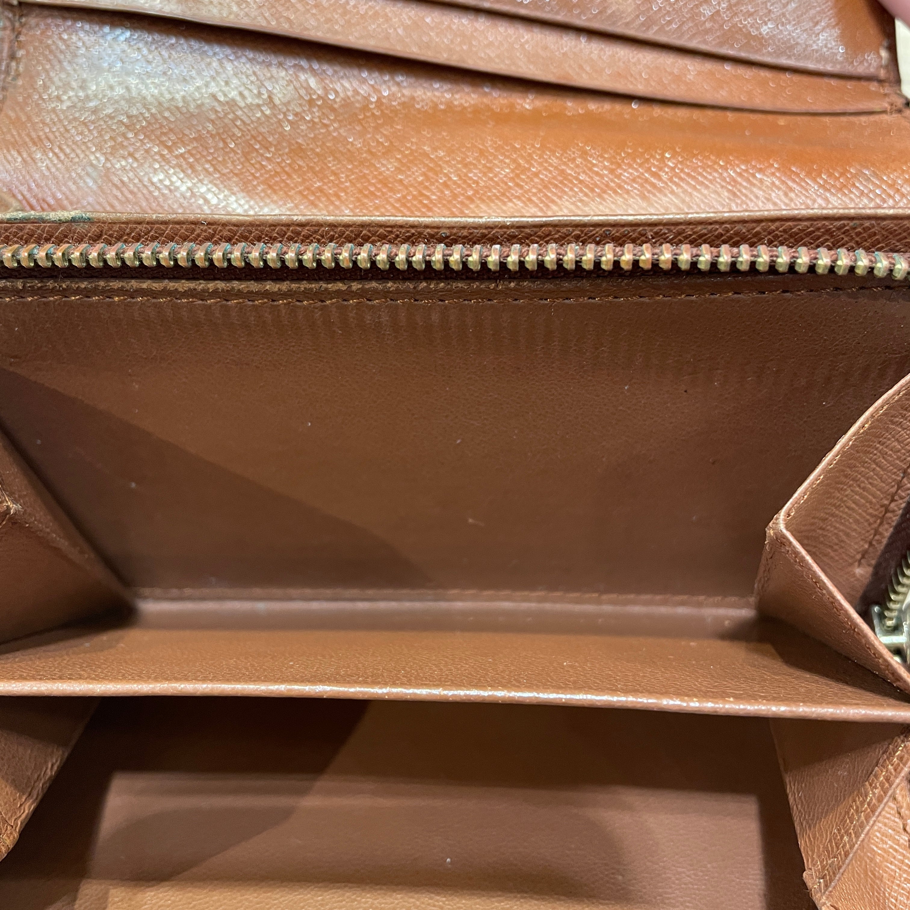 LOUIS VUITTON/Long Wallet/Brown/Monogram/PORTE MONNAIE BILLETS TRESOR_MONOGRAM CANVAS/M61730 view 3