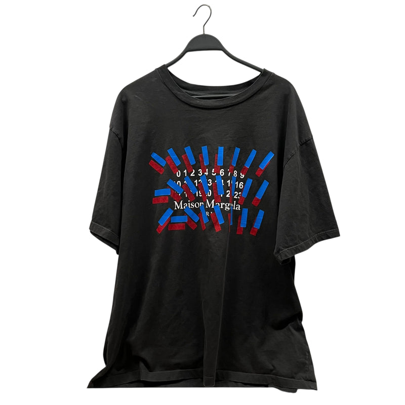 Maison Margiela/T-Shirt/54/Cotton/BLK/Tape Logo Tee