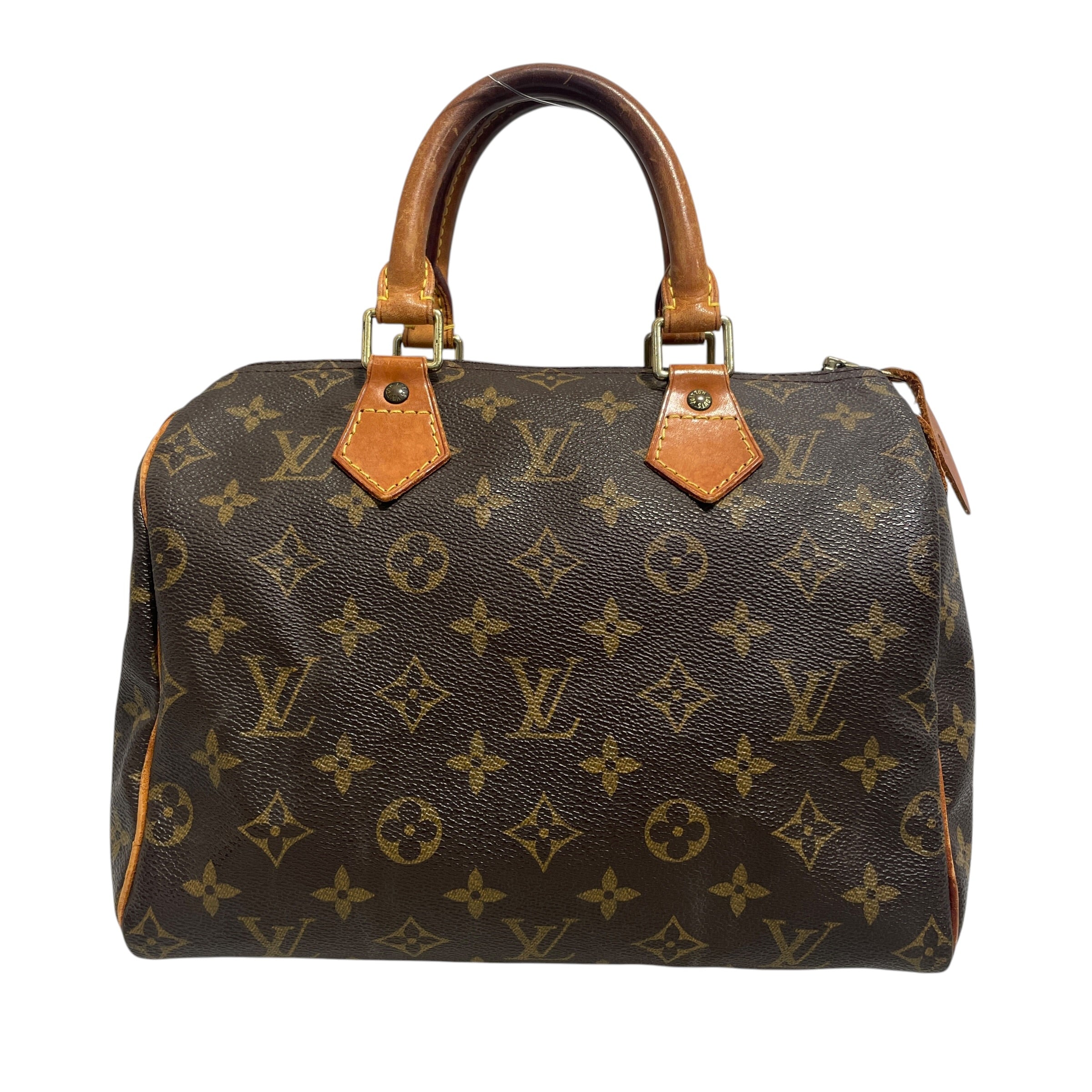 LOUIS VUITTON/Hand Bag/Monogram/Leather/BRW/Speedy 30 view 1