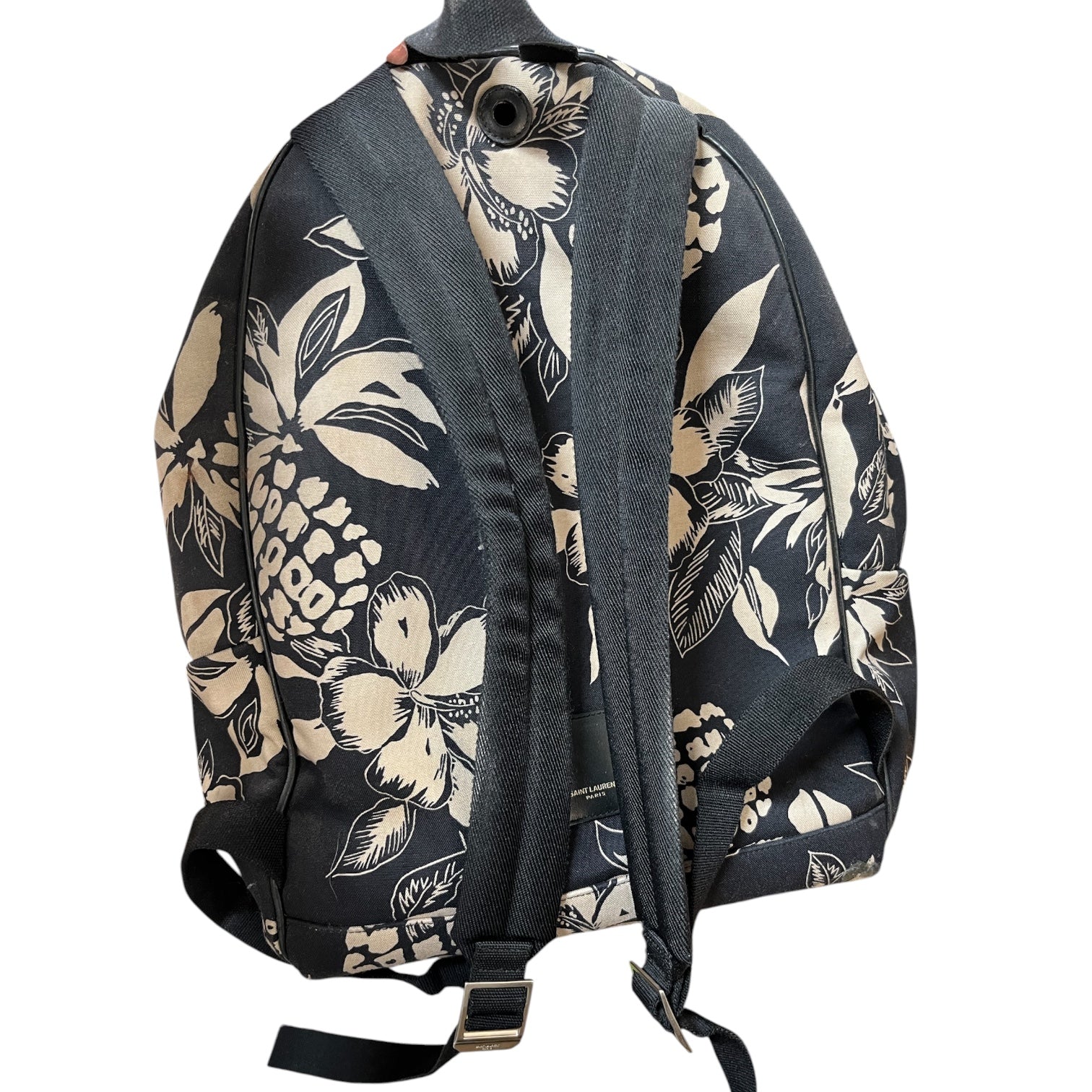 SAINT LAURENT/Backpack/Floral Pattern/Cotton/BLK/CITY BACKPACK LND435988-1016 view 2