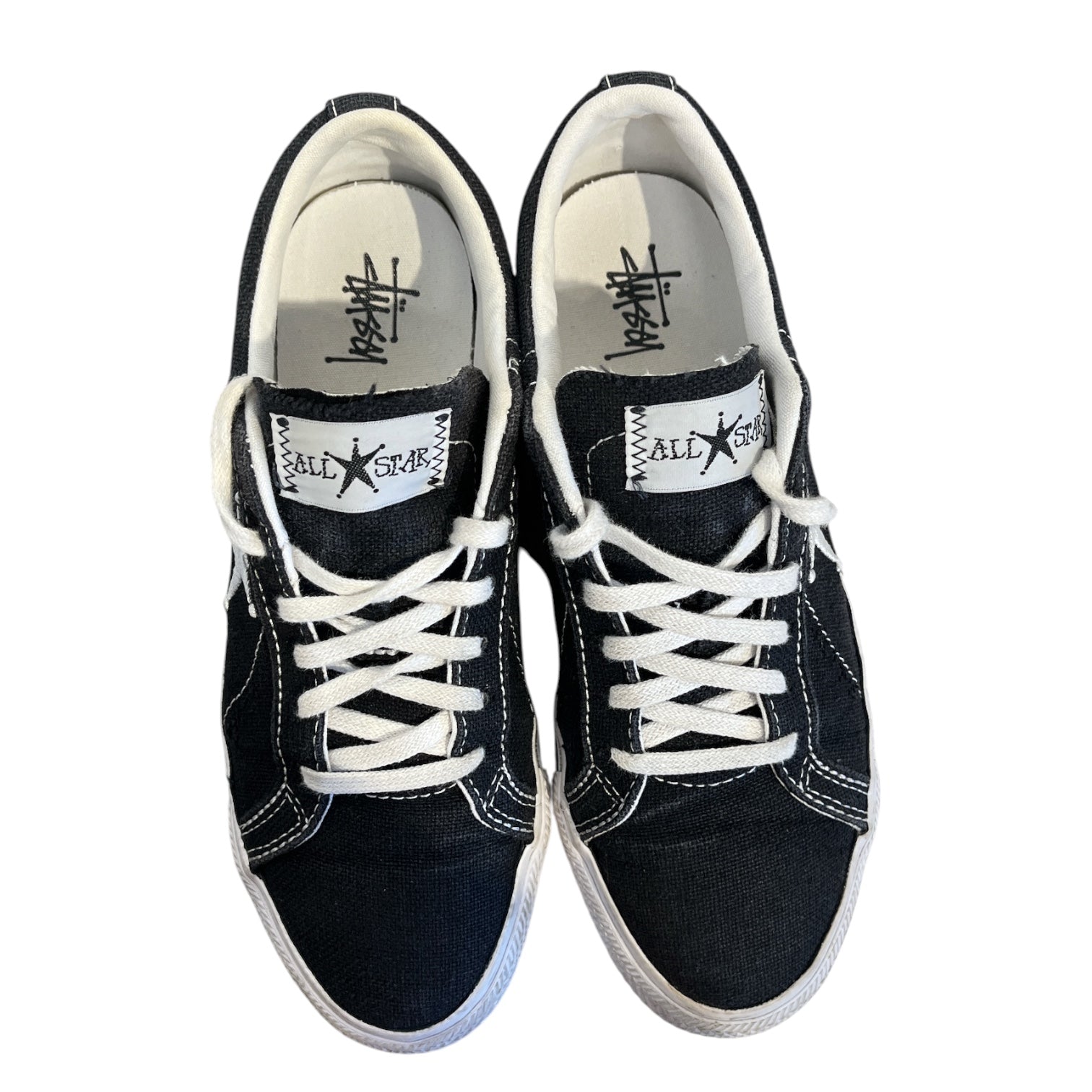 CONVERSE/STUSSY/Low-Sneakers/US 6/BLK/converse one star view 4