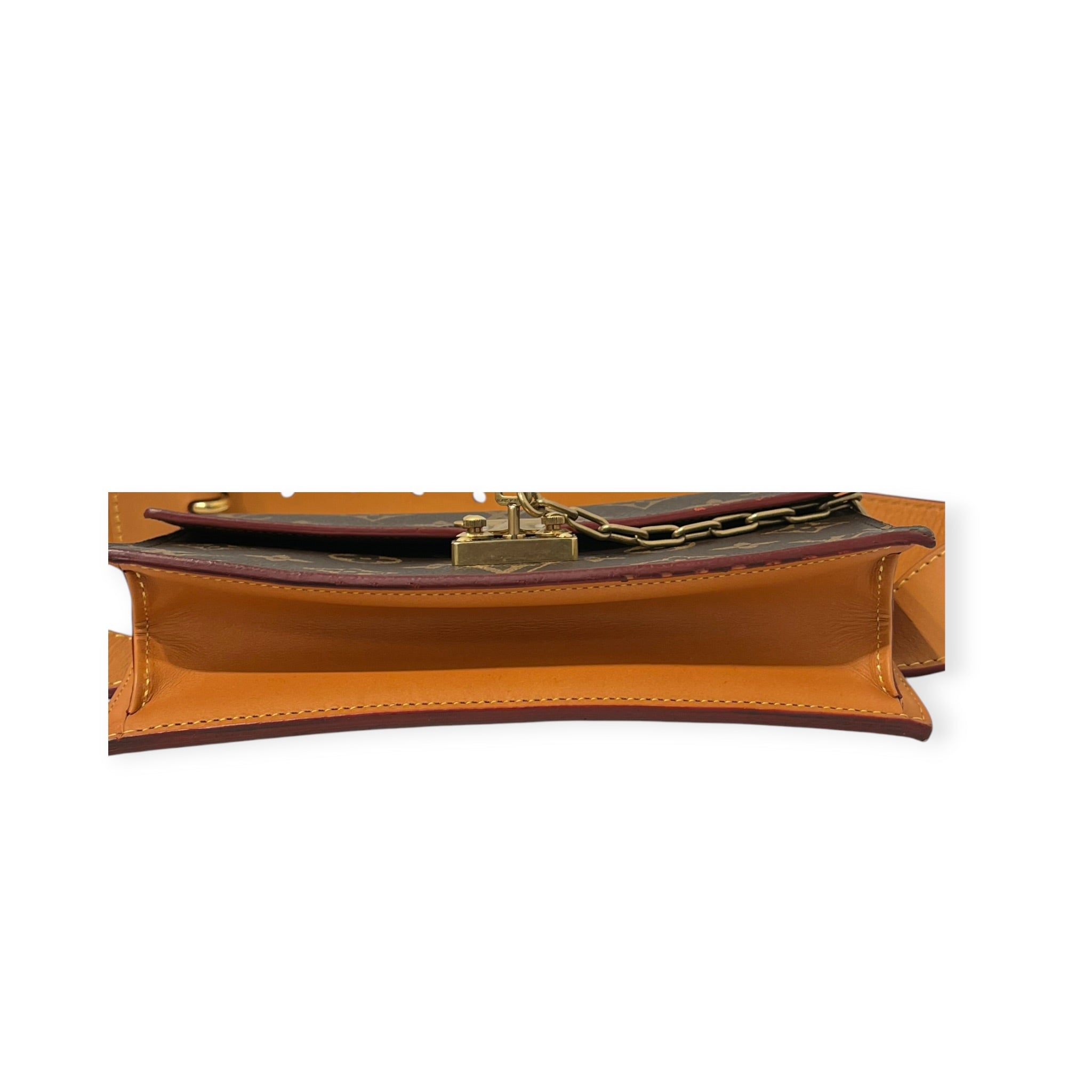LOUIS VUITTON/Bag/Monogram/Cotton/BRW/LOCK BELT BAG view 5