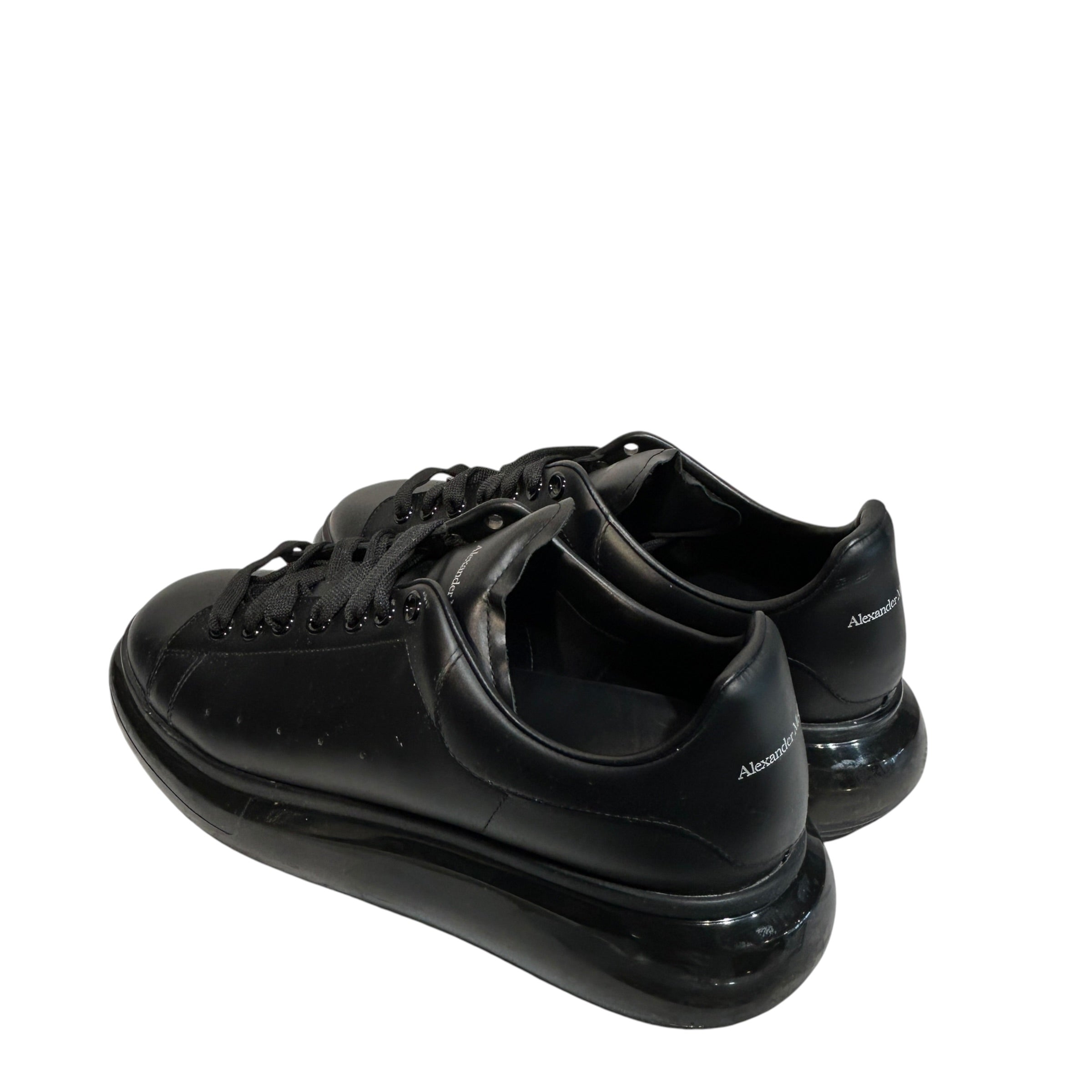 Alexander McQueen/Low-Sneakers/US 12/Leather/BLK/Oversized Sneakers view 2