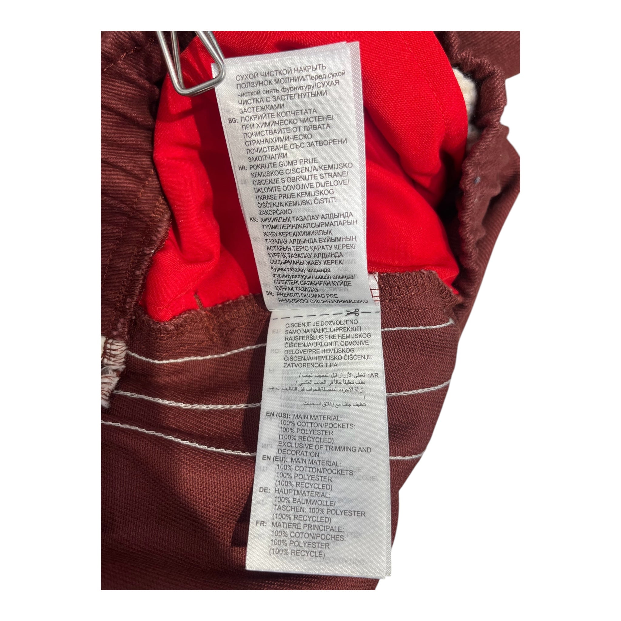 adidas/CLOT(CLOTAPPAREL)/Pants/XL/Cotton/BRD/foot strap view 10