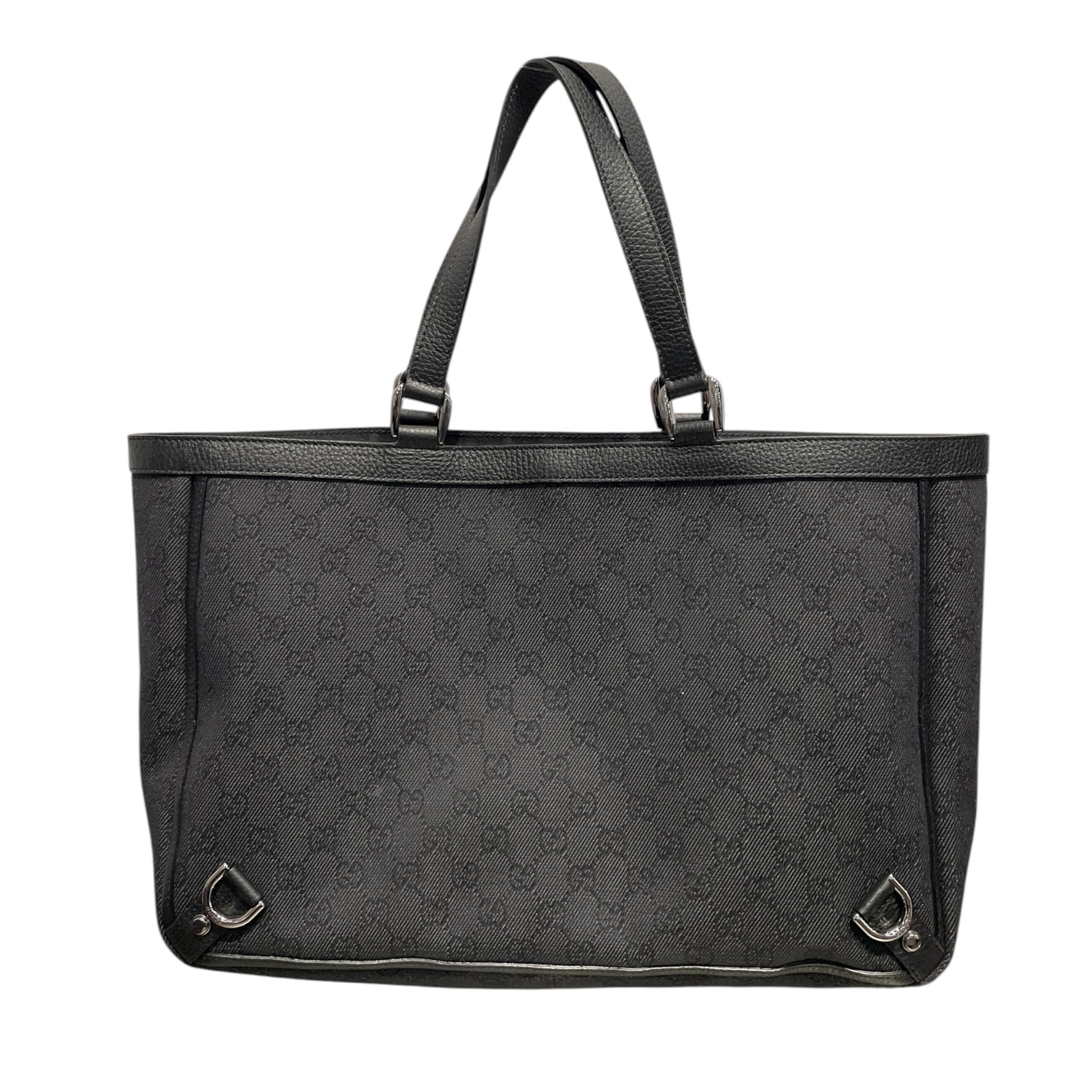 GUCCI/Tote Bag/Monogram/BLK/293580 204991 Canvas Abbey view 2