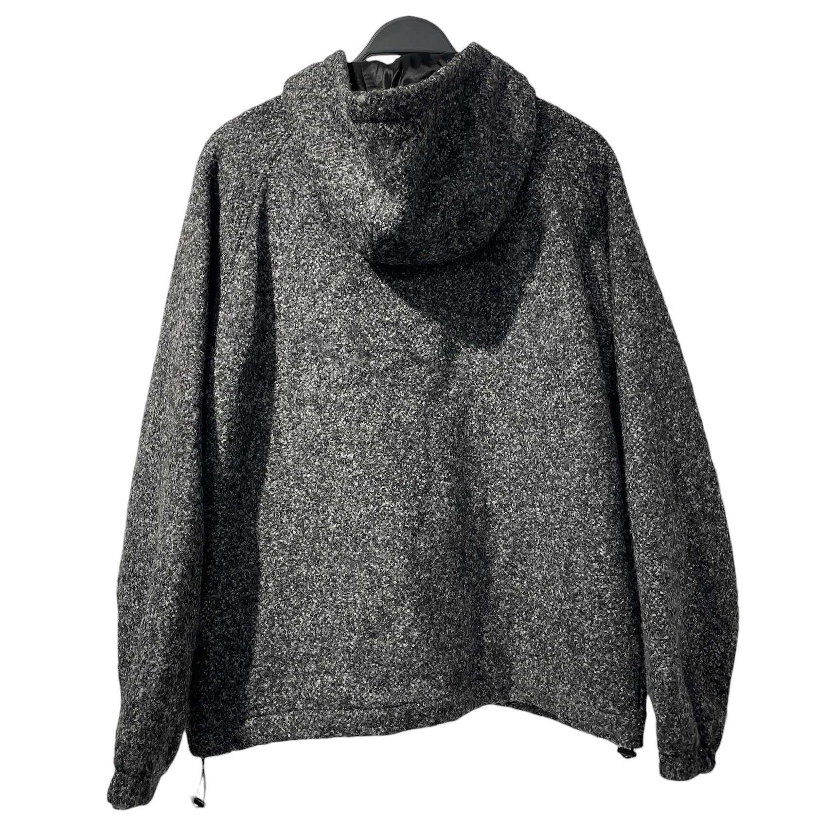 DROLE DE MONSIEUR/Quilted Jkt/M/Cotton/GRY/Hooded view 2